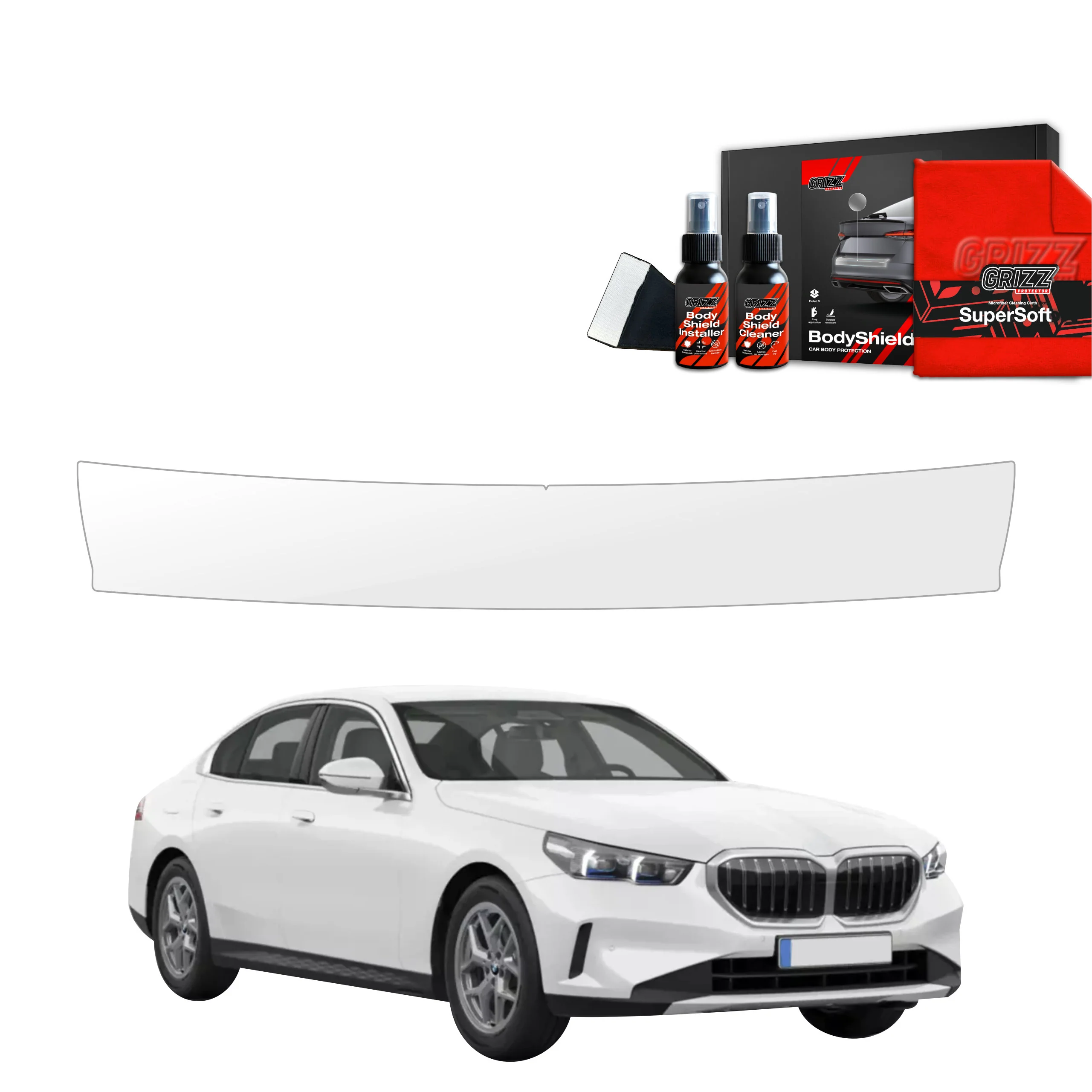 Schutzfolie Grizz Protector für Ladekante - BMW 5 Sedan G60 520i (2024-2025)