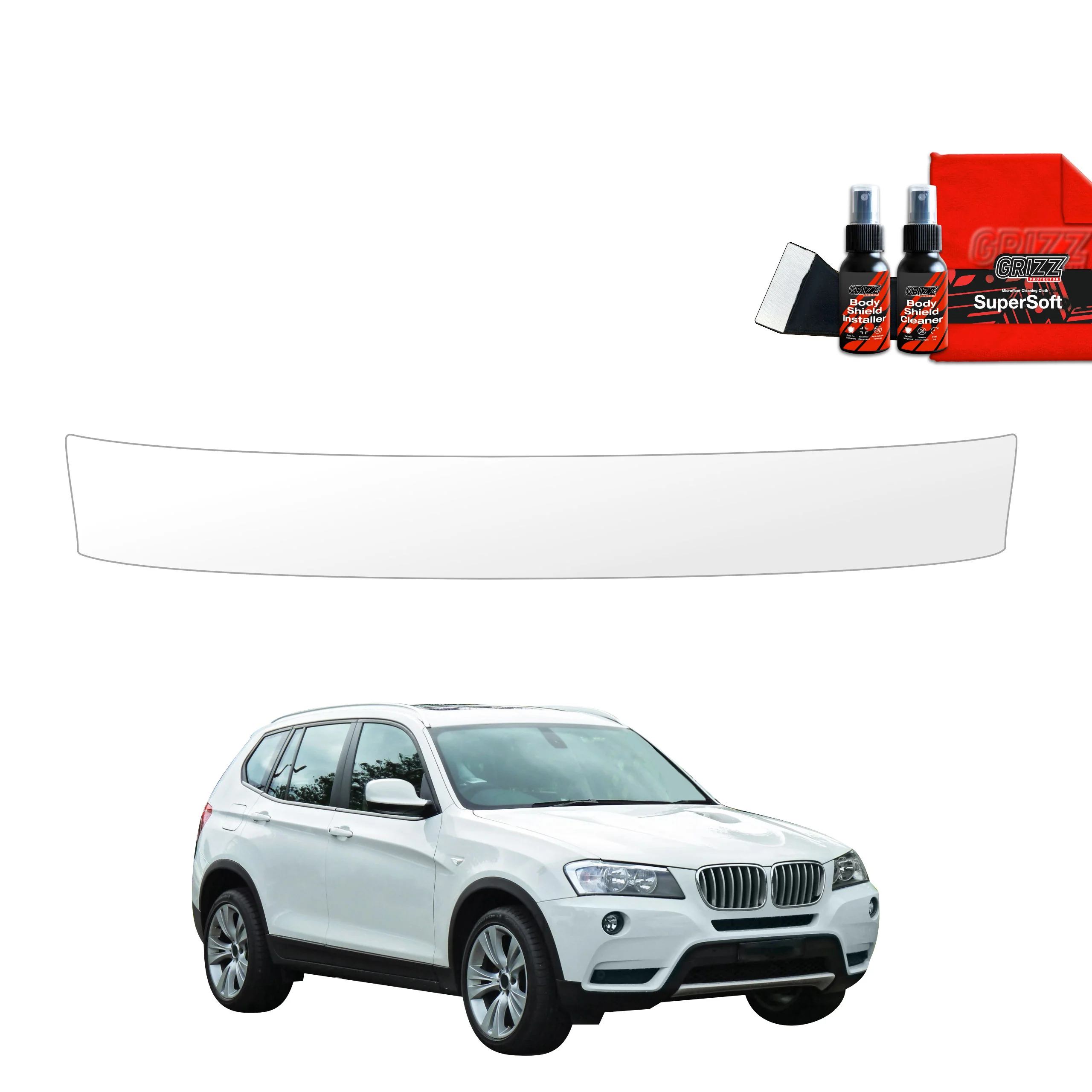 Schutzfolie Grizz Protector für Ladekante - BMW X3 F25 (2010-2014)