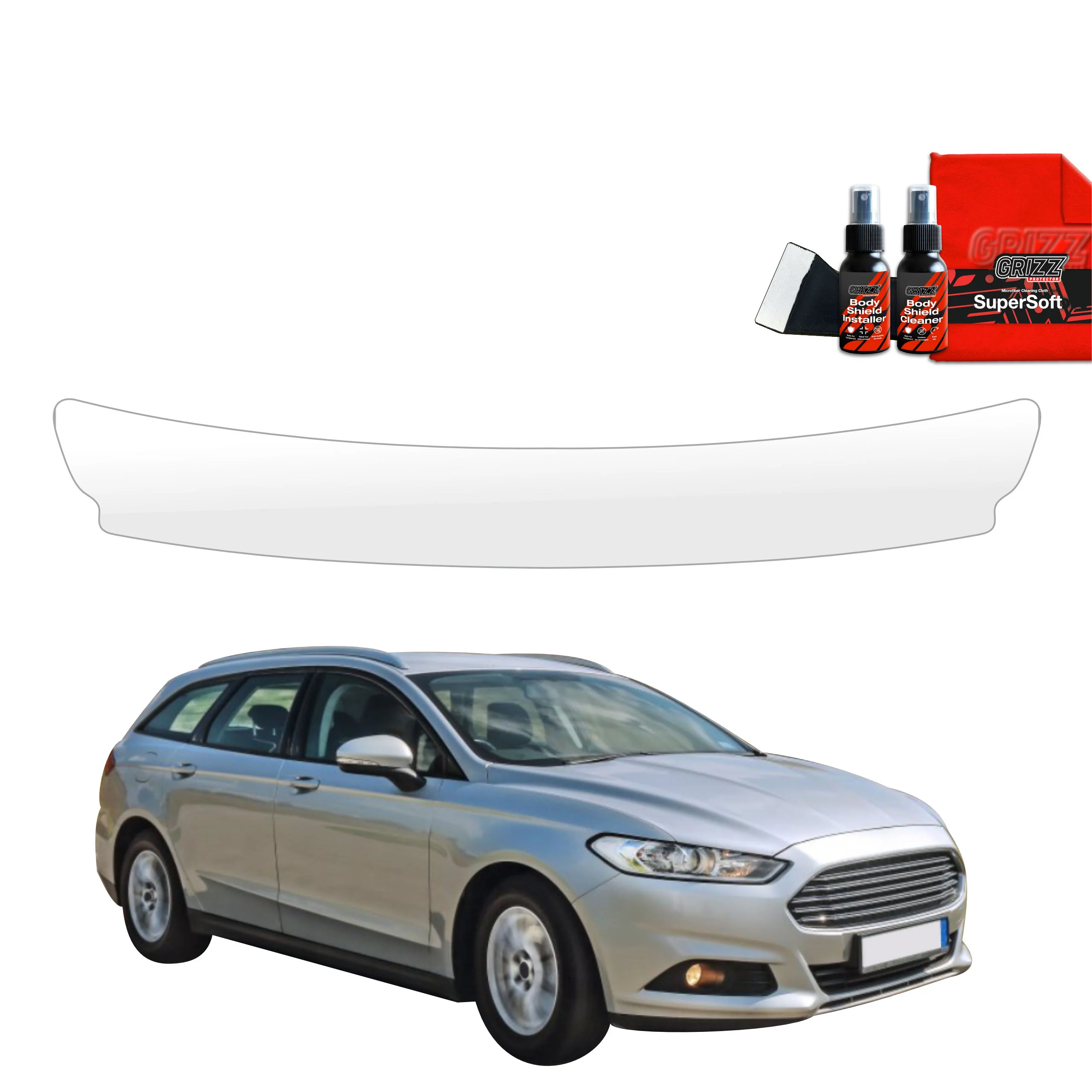 Schutzfolie Grizz Protector für Ladekante - Ford Mondeo Mk5 Kombi (2014-2019)