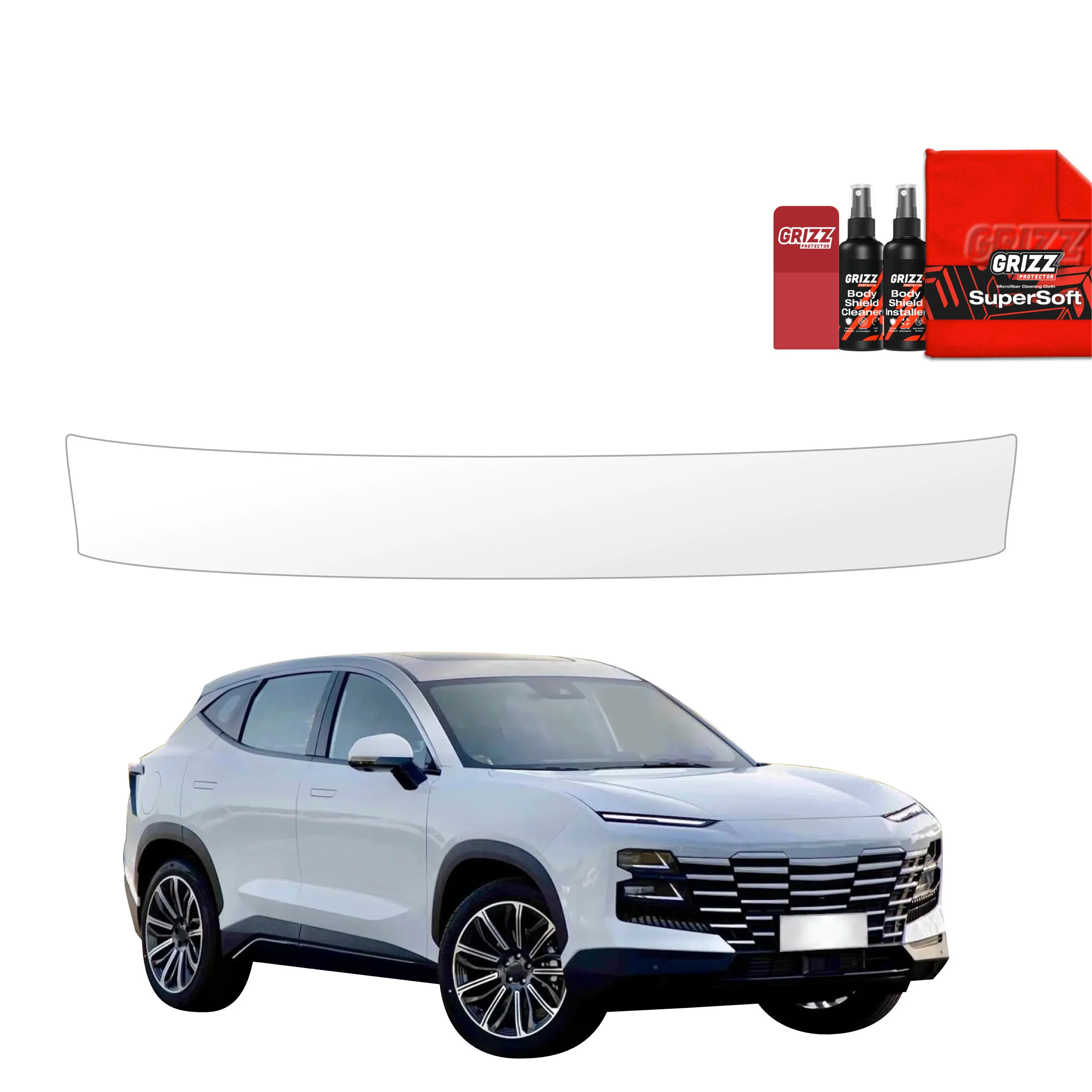 Schutzfolie Grizz Protector für Ladekante - Jetour Dashing (2025-2026)