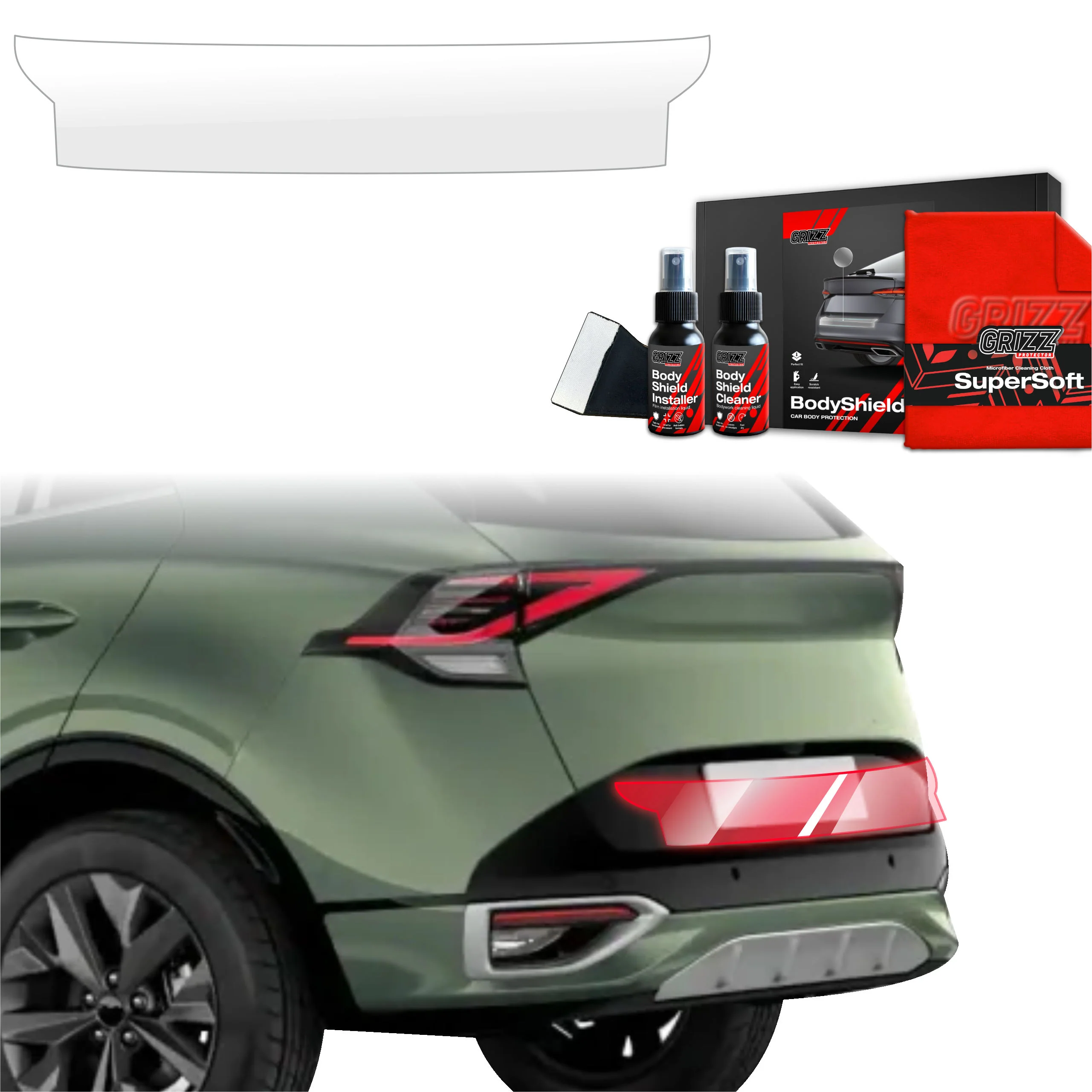 Schutzfolie Grizz Protector für Ladekante - Kia Sportage 5 (2021-2025)