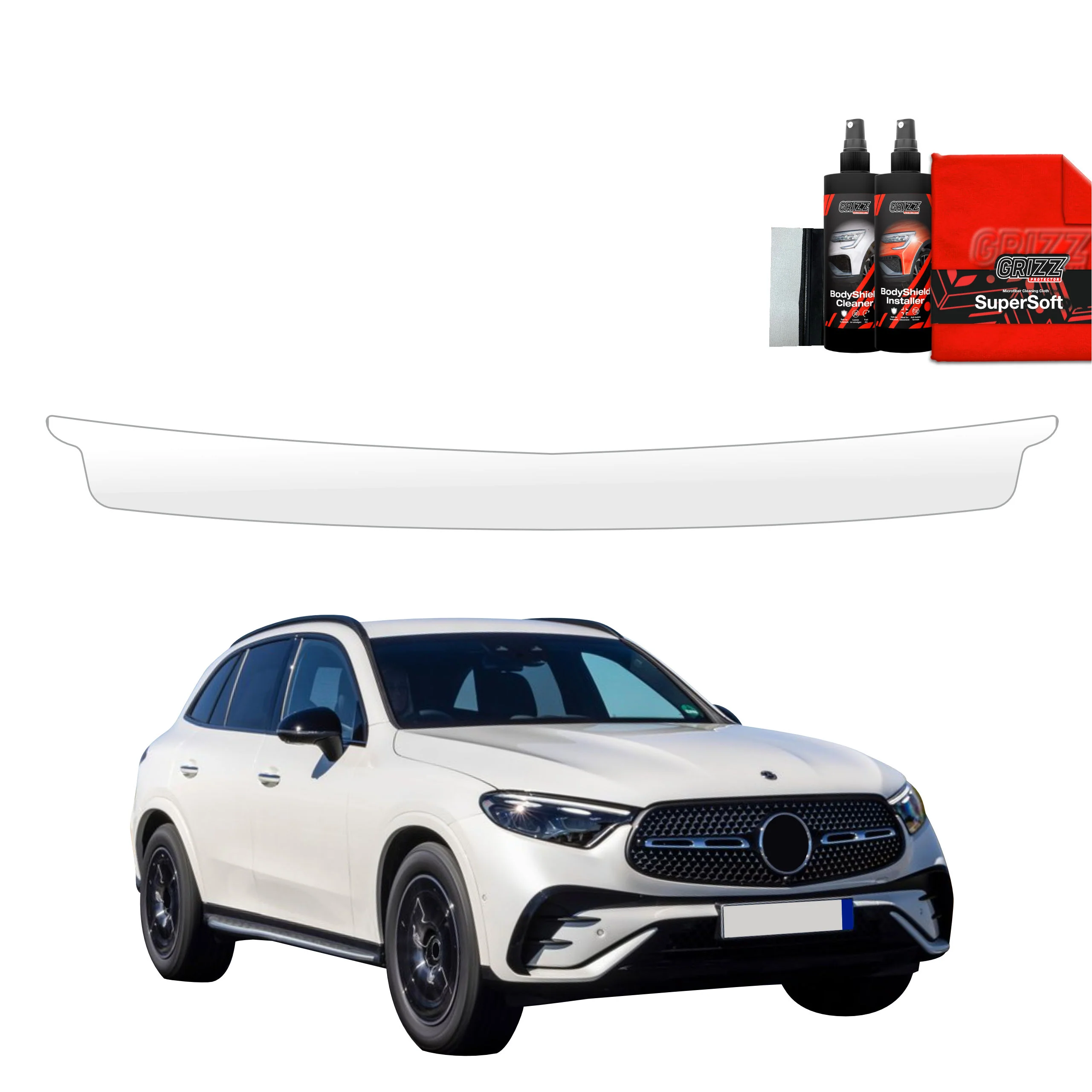 Schutzfolie Grizz Protector für Ladekante - Mercedes-Benz GLC C254 (2023-2025)