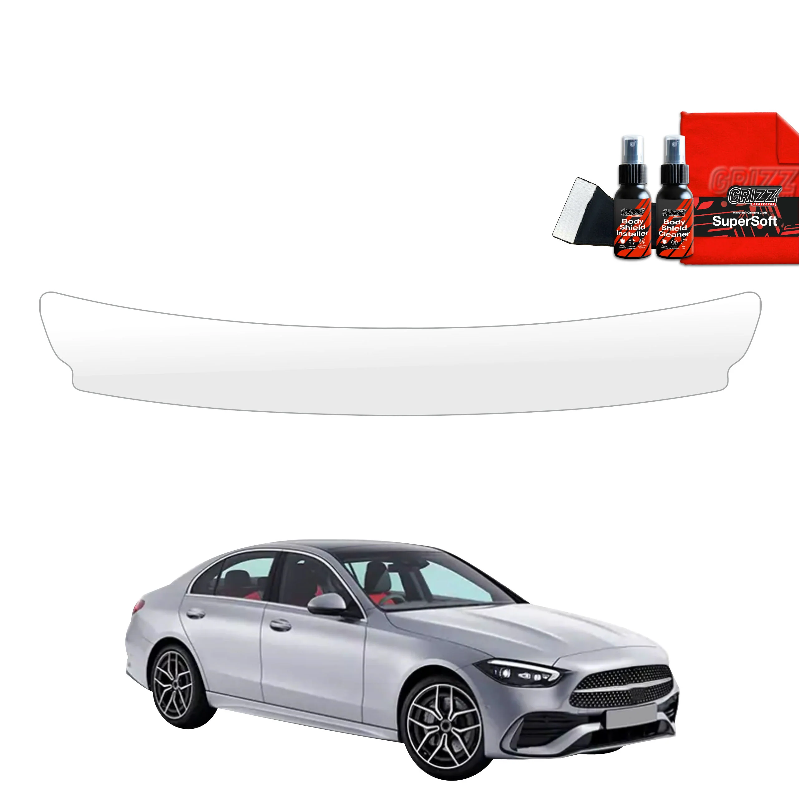 Schutzfolie Grizz Protector für Ladekante - Mercedes C Klasse (2021-2025)