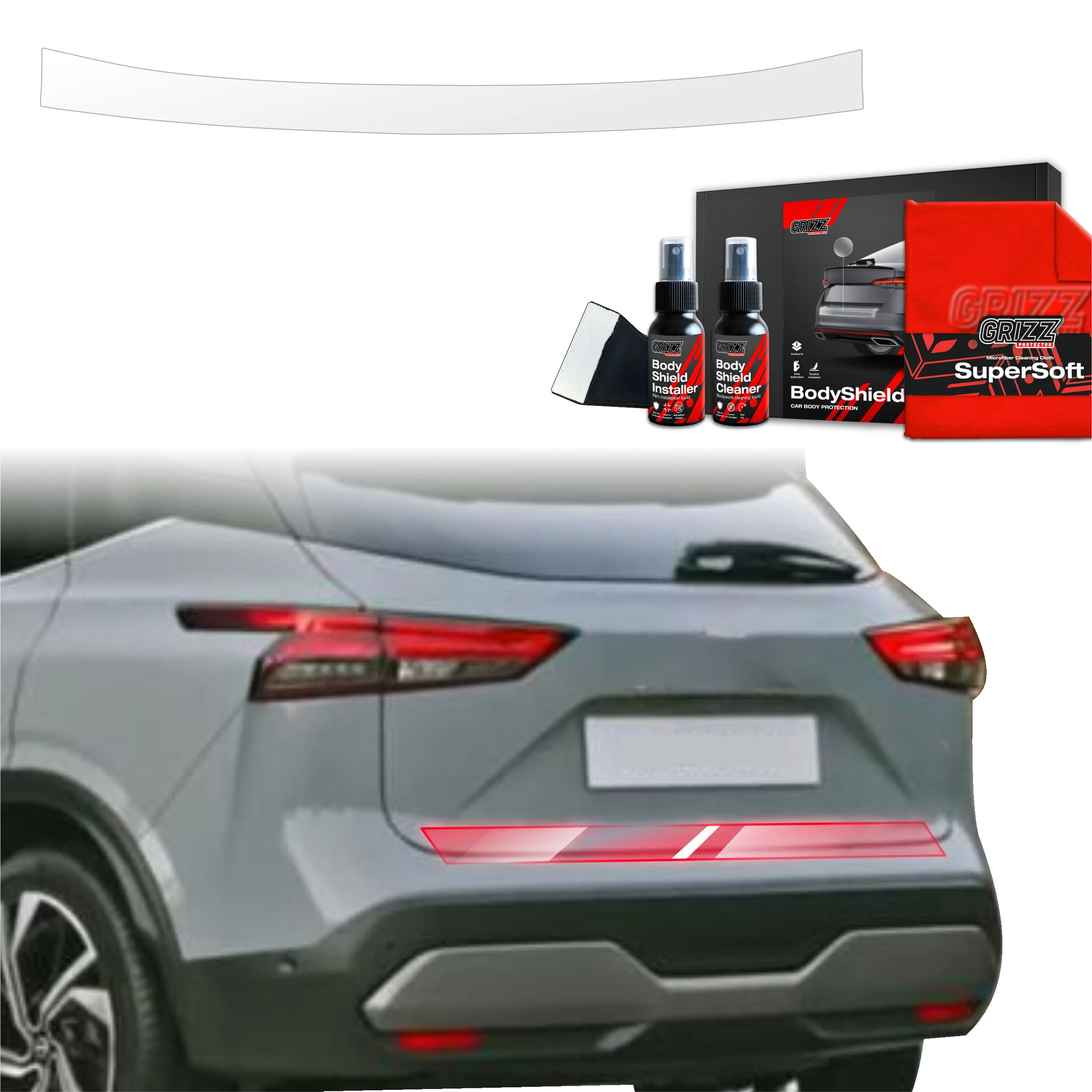 Schutzfolie Grizz Protector für Ladekante - Nissan Qashqai 3 Facelift (2024-2025)