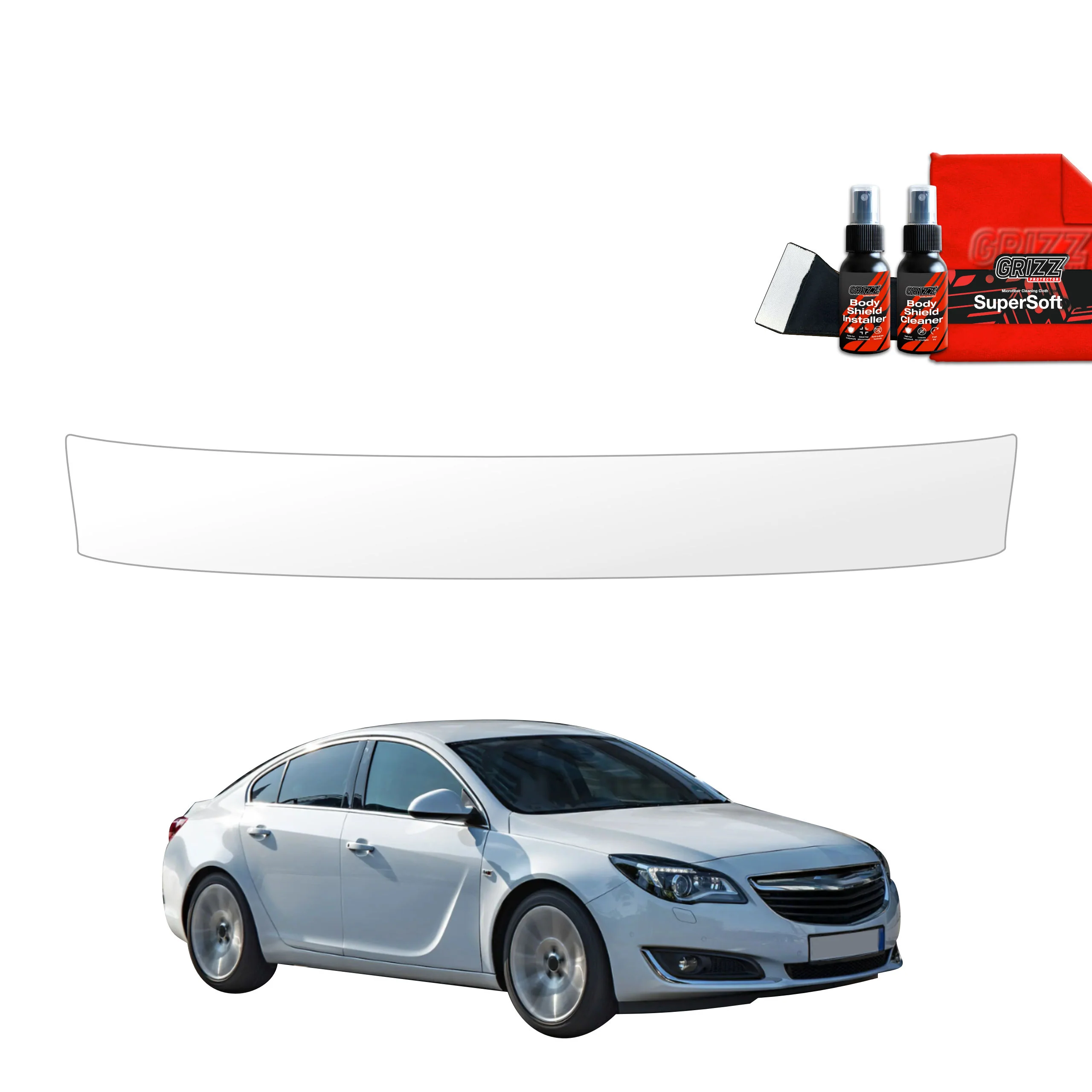 Schutzfolie Grizz Protector für Ladekante - Opel Insignia A Sedan Facelifting (2013-2017)