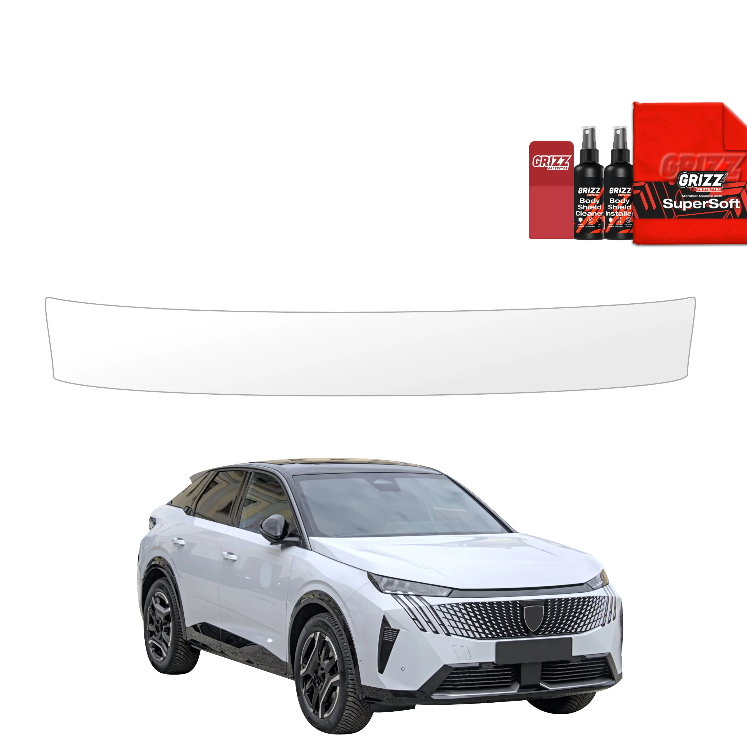Schutzfolie Grizz Protector für Ladekante - Peugeot 3008 (2024-2025)