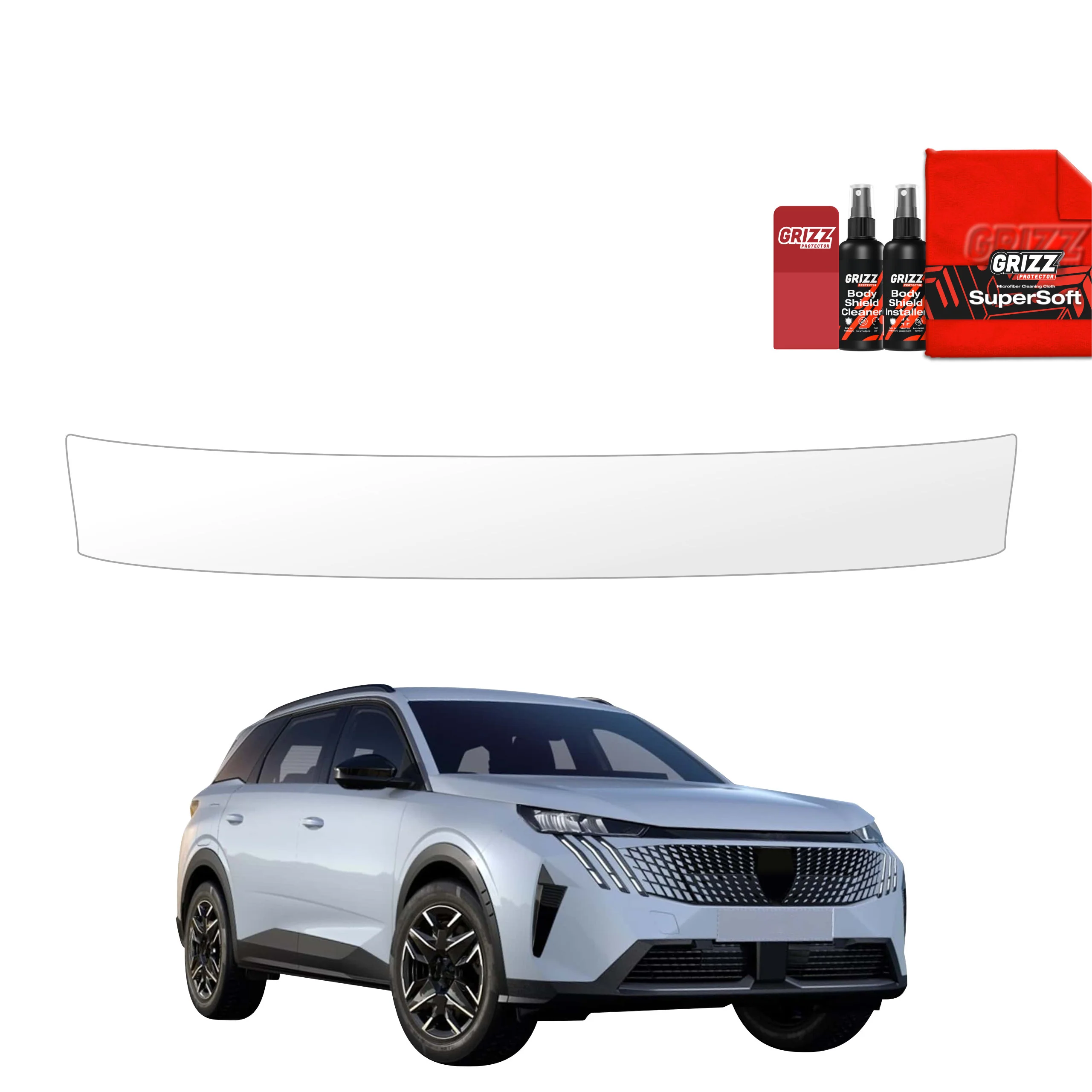 Schutzfolie Grizz Protector für Ladekante - Peugeot 5008 (2025-2026)