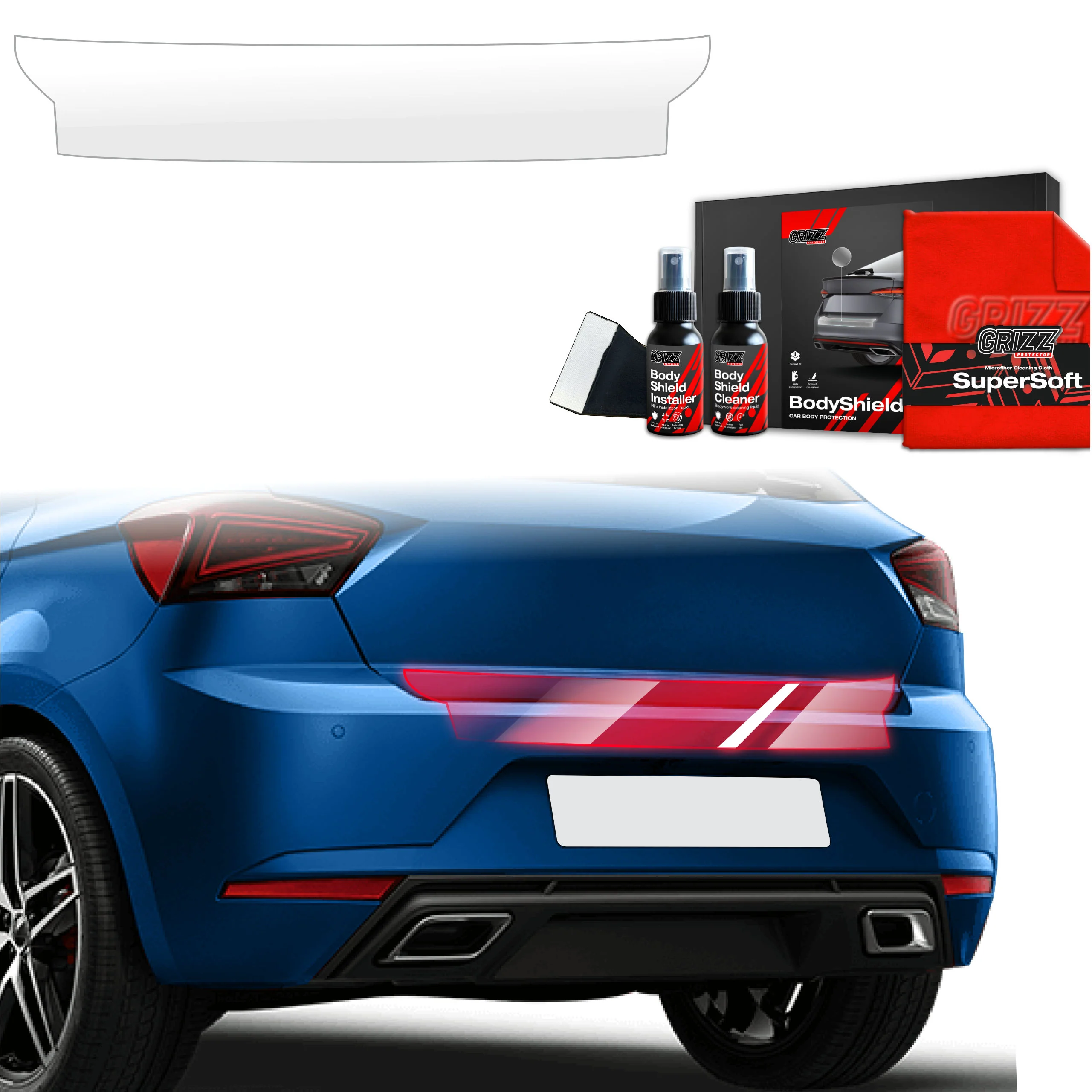 Schutzfolie Grizz Protector für Ladekante - Seat Ibiza (2021-2025)