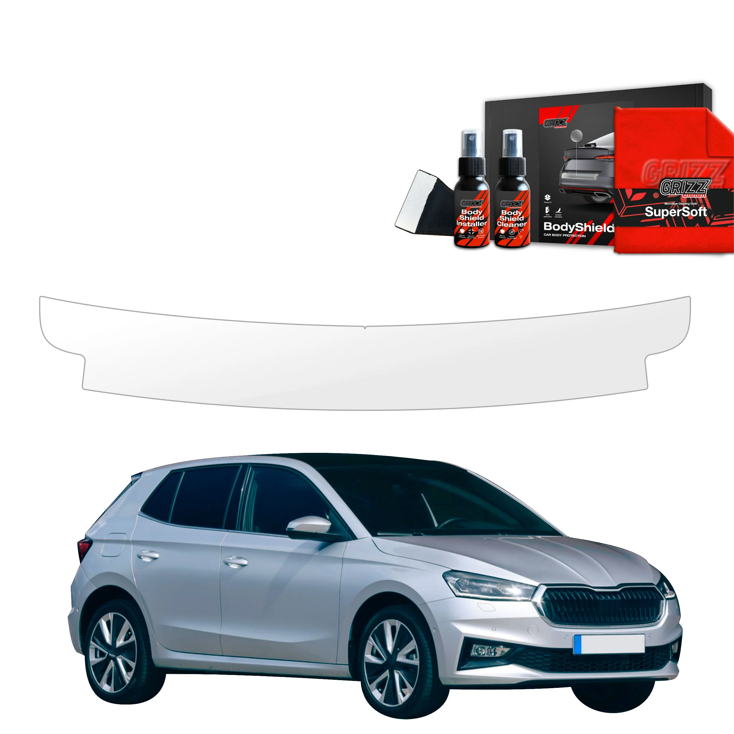 Schutzfolie Grizz Protector für Ladekante - Skoda Fabia (2019-2025)