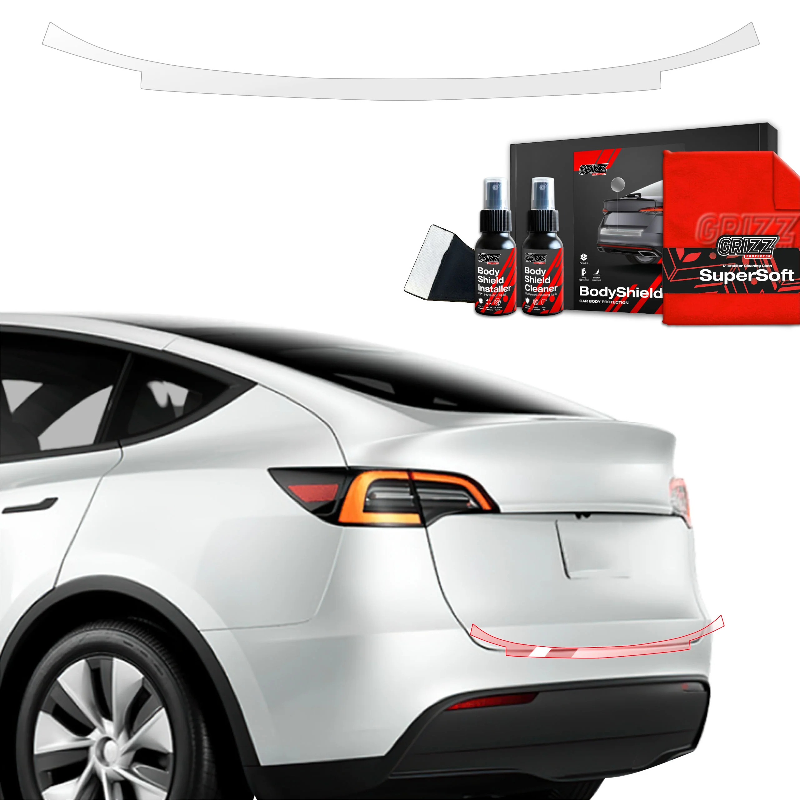 Schutzfolie Grizz Protector für Ladekante - Tesla Model Y (2020-2024)