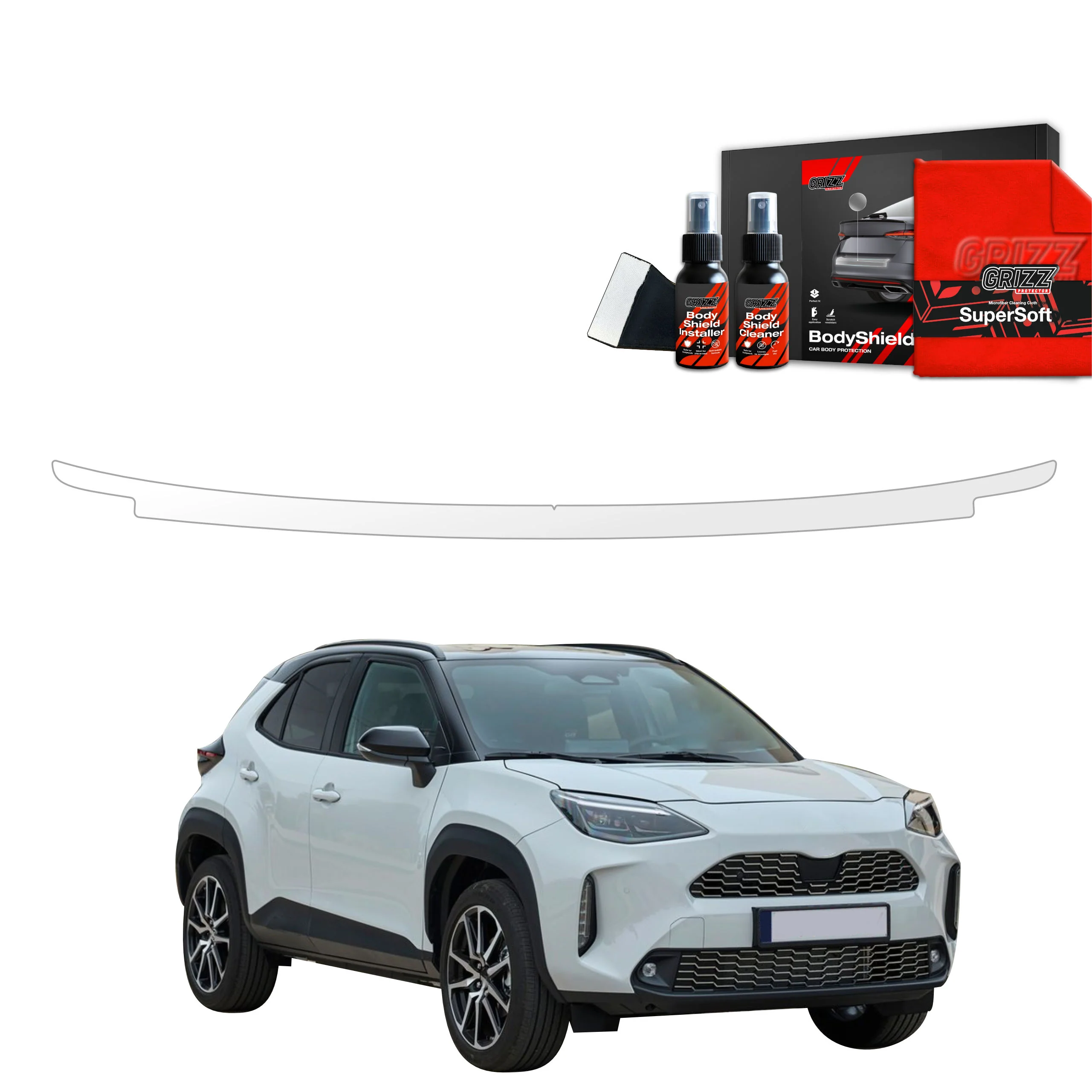 Schutzfolie Grizz Protector für Ladekante - Toyota Yaris Cross (2021-2025)