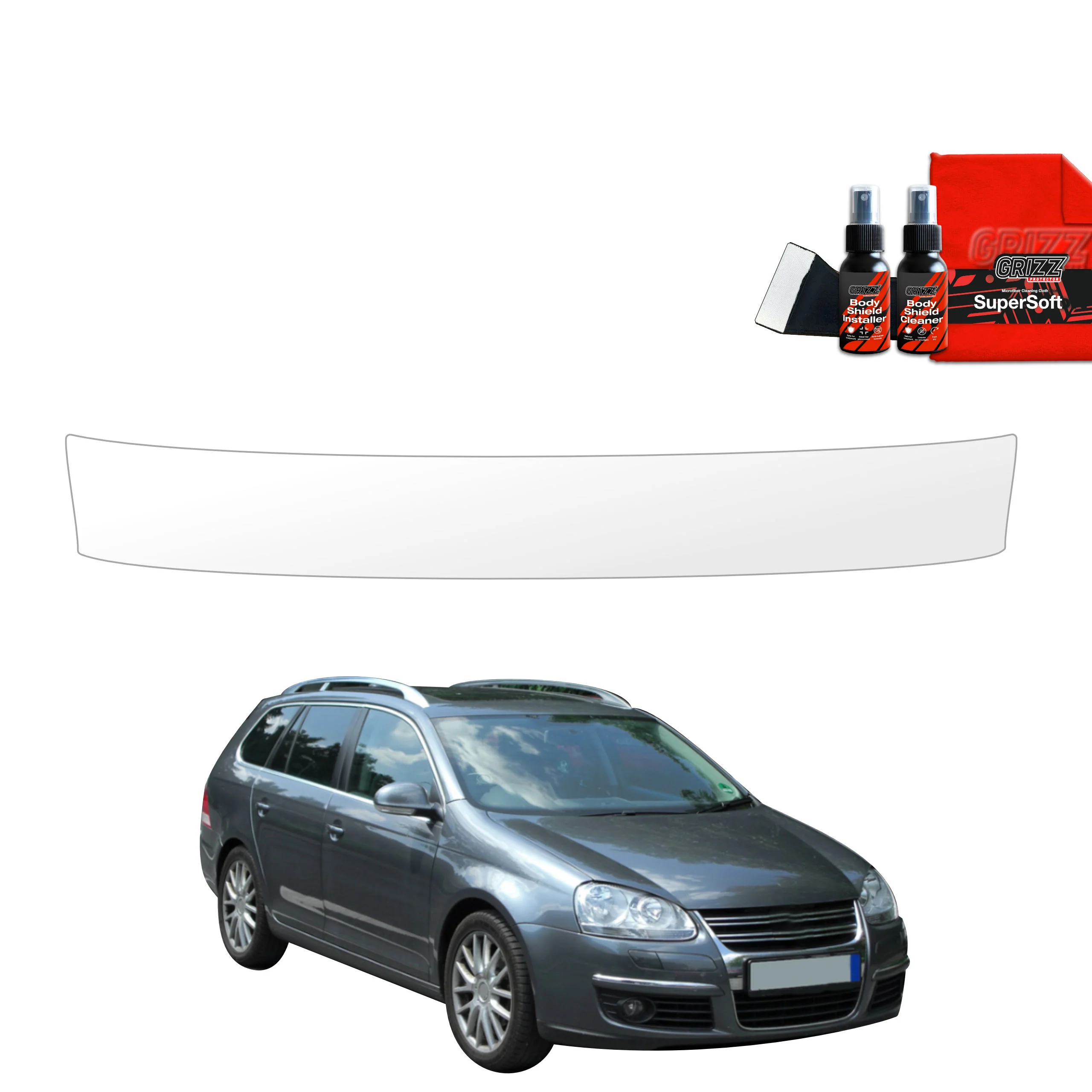Schutzfolie Grizz Protector für Ladekante - Volkswagen Golf 5 Variant (2003-2009)
