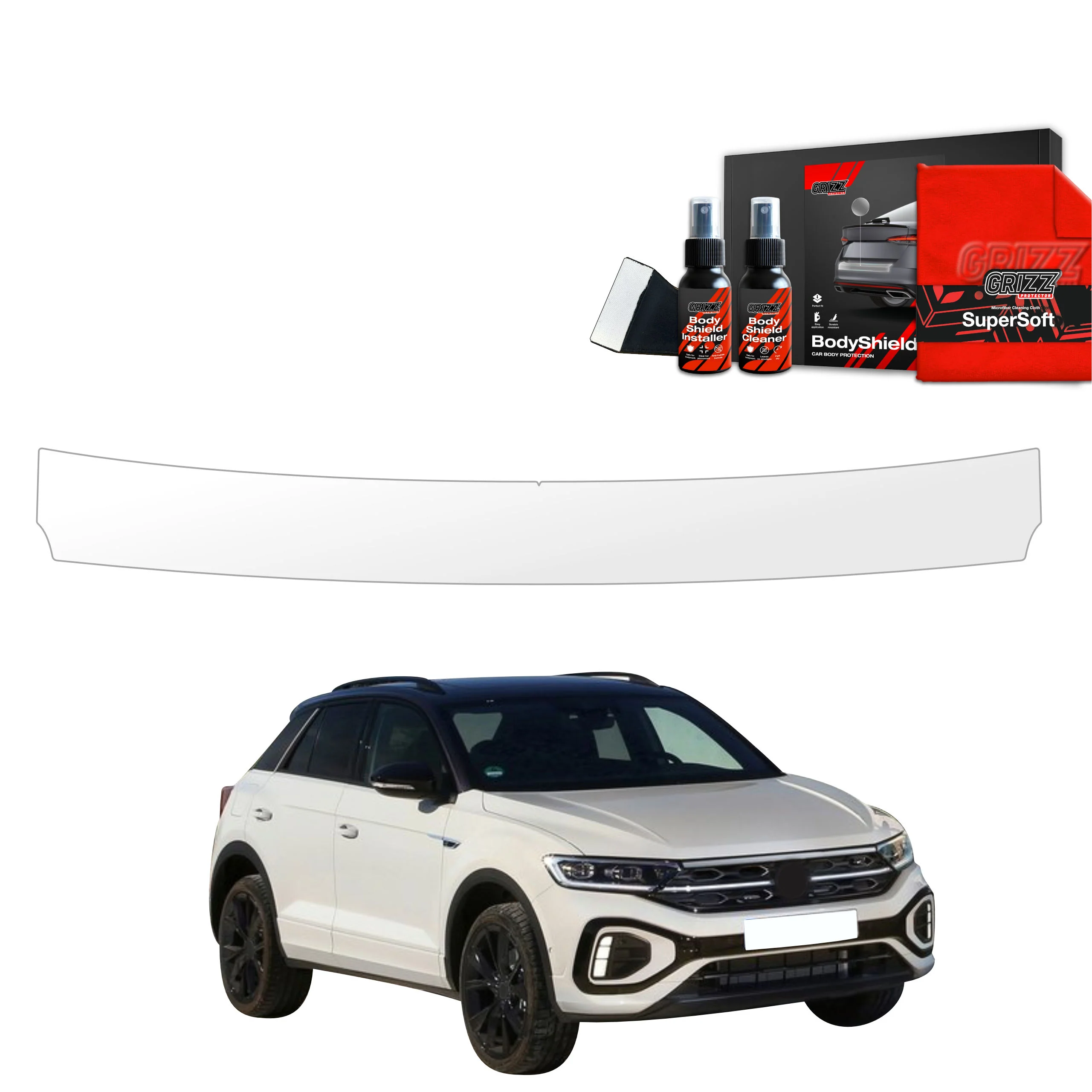 Schutzfolie Grizz Protector für Ladekante - Volkswagen T-Roc (2021-2025)