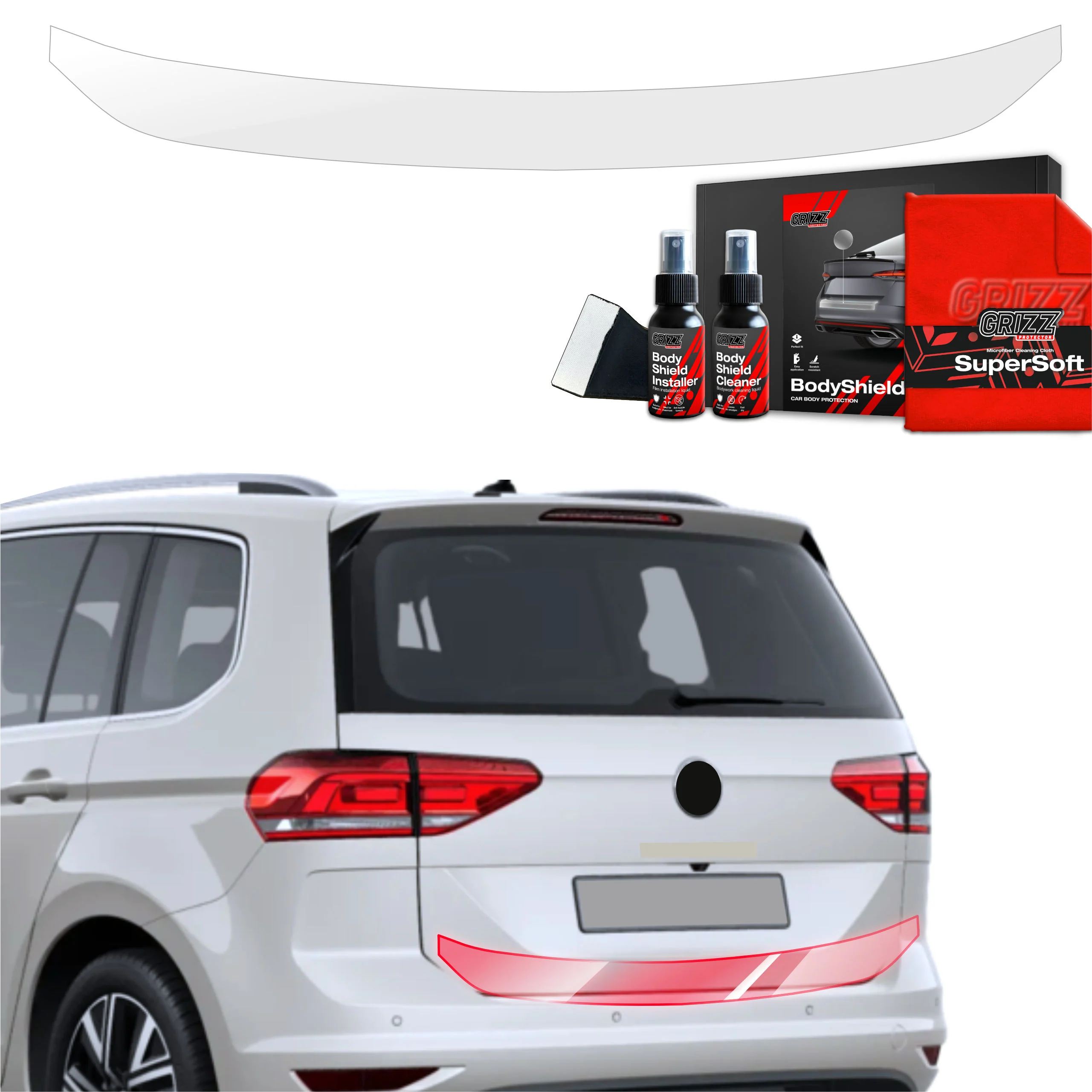 Schutzfolie Grizz Protector für Ladekante - Volkswagen VW Touran (2024-2025)