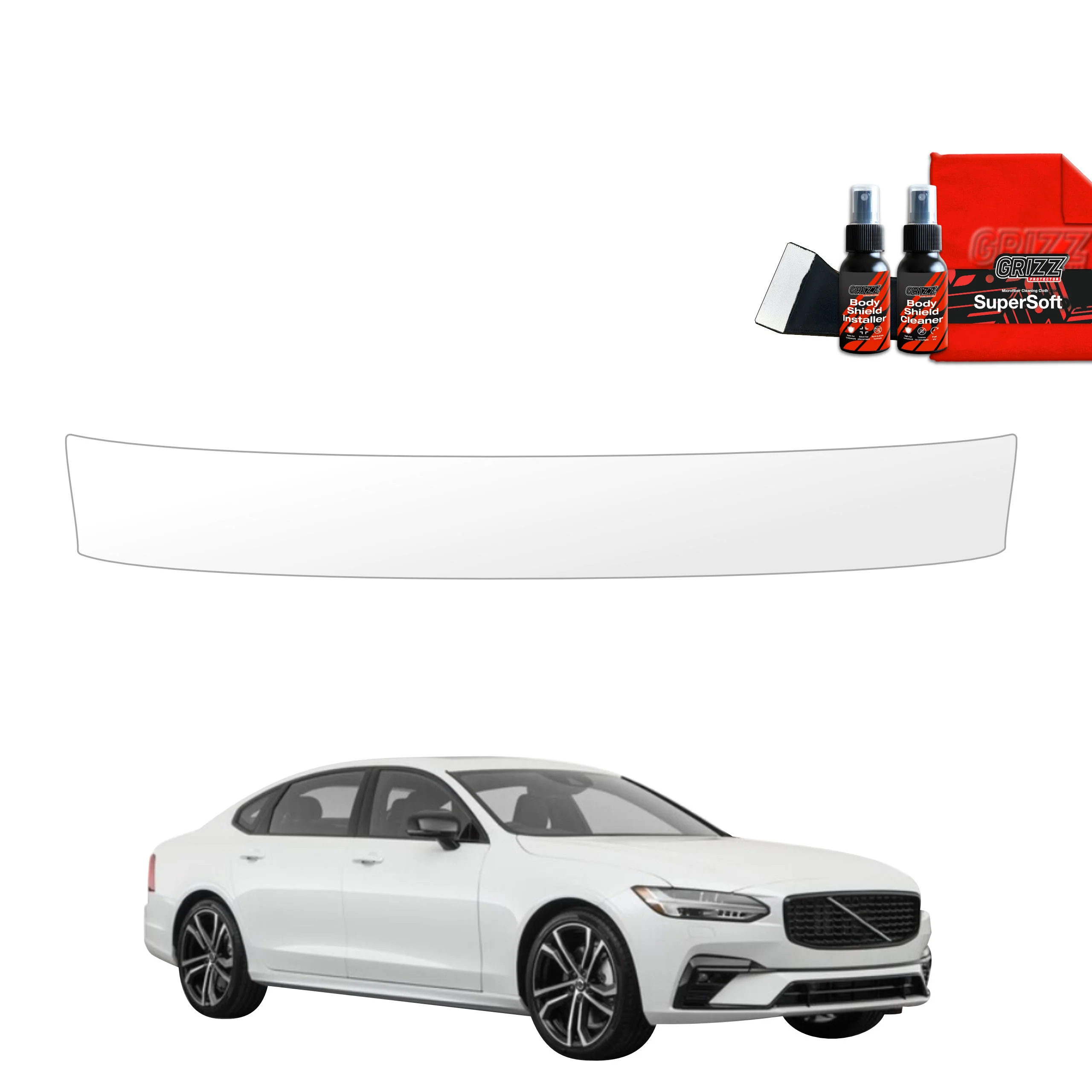 Schutzfolie Grizz Protector für Ladekante - Volvo S90 Sedan 5D (2016-2020)