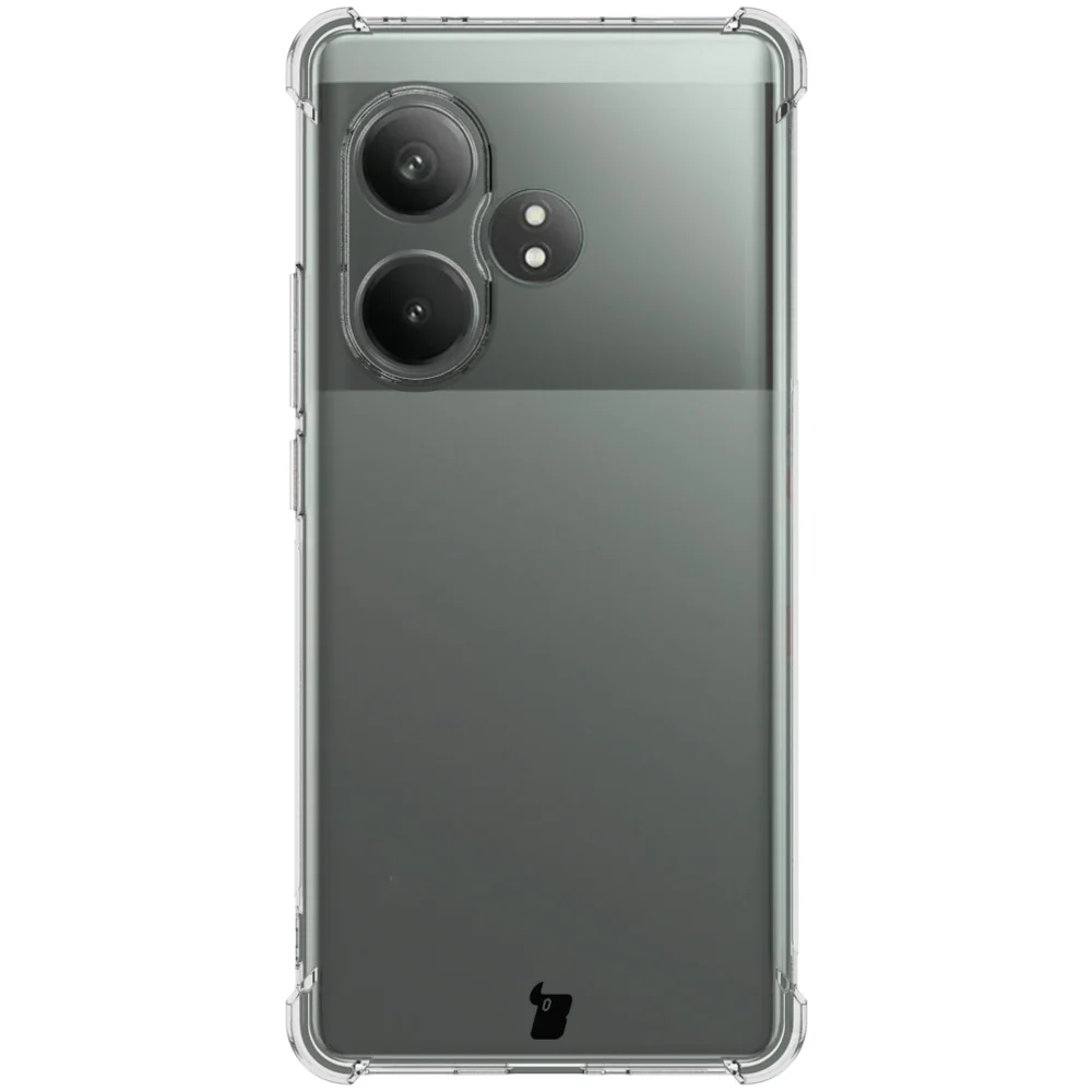 Schutzhülle + 2x Folie für Realme GT 6/GT 6T, Bizon Case Clear Pack, Transparent - Image 3