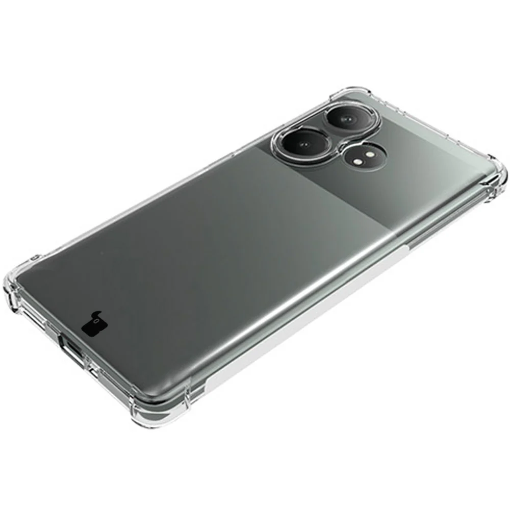 Schutzhülle + 2x Folie für Realme GT 6/GT 6T, Bizon Case Clear Pack, Transparent - Image 8