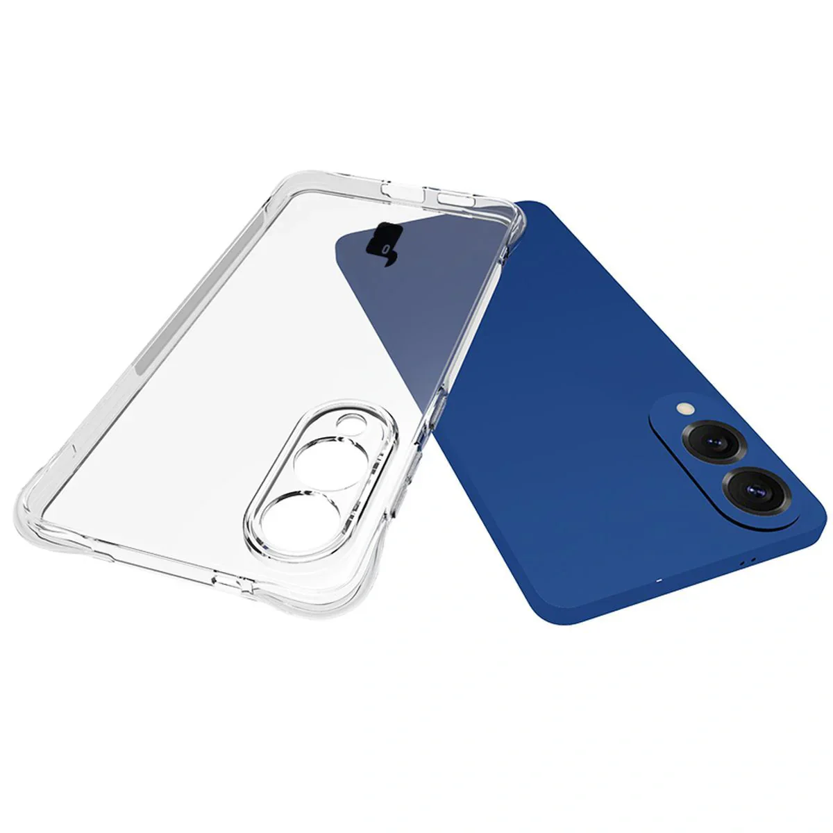 Schutzhülle + 2x gehärtetes Glas für Galaxy S25 Edge, Bizon Case Clear Pack, Transparent - Image 5