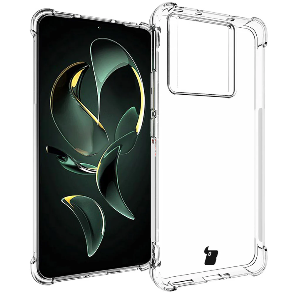 Schutzhülle + 2x gehärtetes Glas + Kameraschutz für Xiaomi 13T / 13T Pro, Bizon Case Clear Pack, Transparent - Image 3