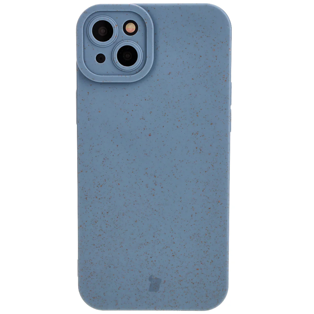 Ökologische Schutzhülle für iPhone 14 Plus, Bizon Bio Case, Blau - Image 5