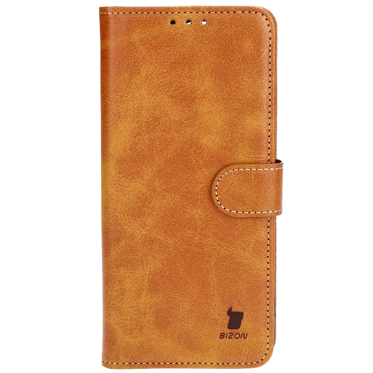 Handyhülle mit Klappe für Xiaomi Poco M6 Pro 4G / Xiaomi Redmi Note 13 Pro 4G, Bizon Case Pocket, Braun - Image 2