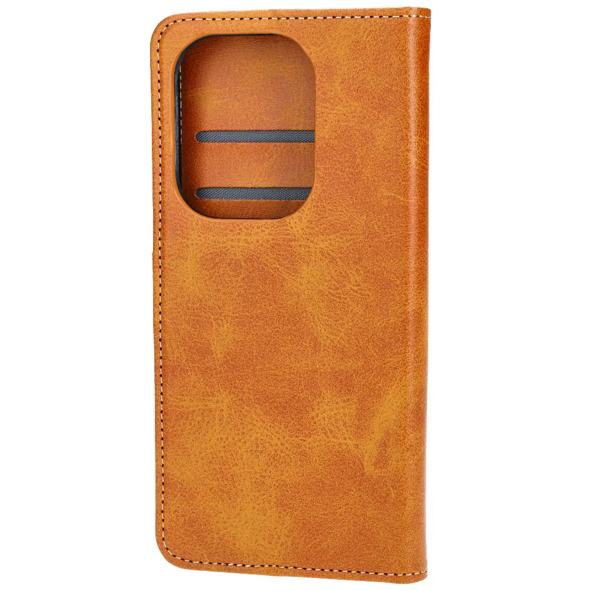 Handyhülle mit Klappe für Xiaomi Poco M6 Pro 4G / Xiaomi Redmi Note 13 Pro 4G, Bizon Case Pocket, Braun - Image 4