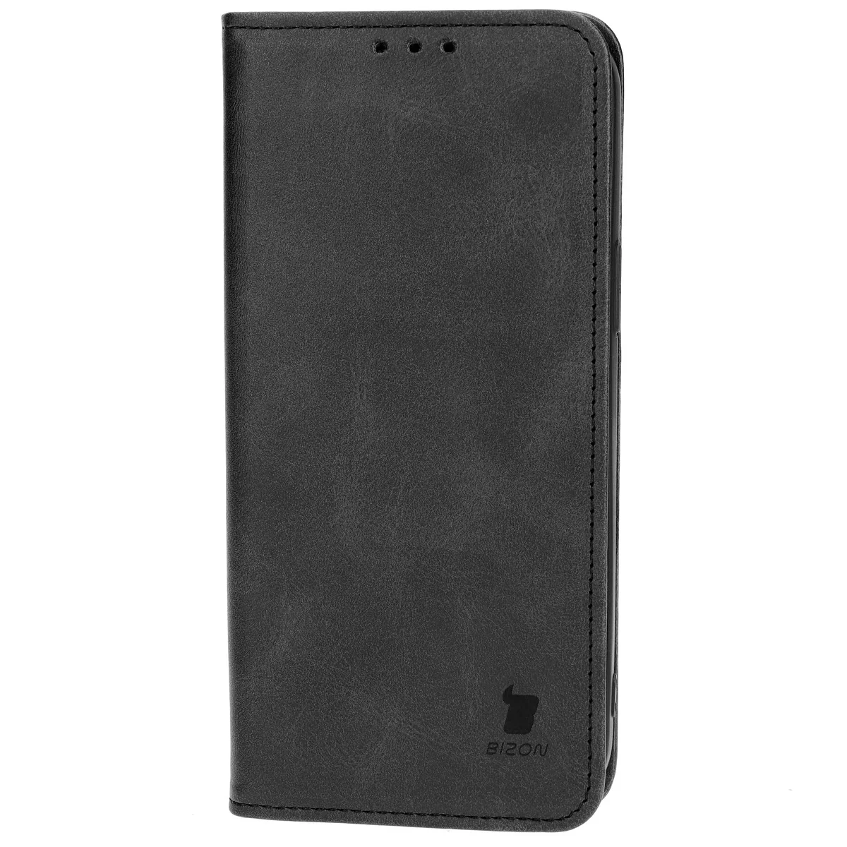 Handyhülle mit Klappe für iPhone 14 Plus, Bizon Case Pocket Pro, Schwarz - Image 3