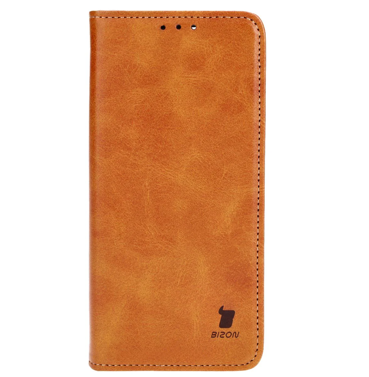 Handyhülle mit Klappe für iPhone 14 Pro Max, Bizon Case Pocket Pro, Braun - Image 2
