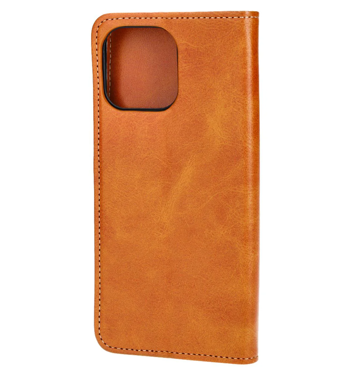 Handyhülle mit Klappe für iPhone 14 Pro Max, Bizon Case Pocket Pro, Braun - Image 4