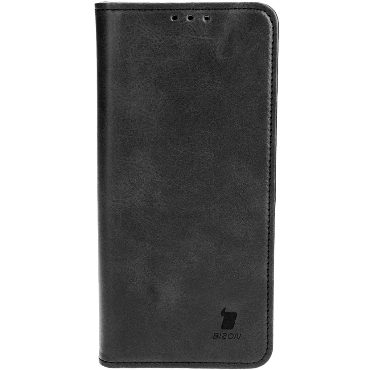 Handyhülle mit Klappe für Honor Magic6 Lite, Bizon Case Pocket Pro, Schwarz - Image 2