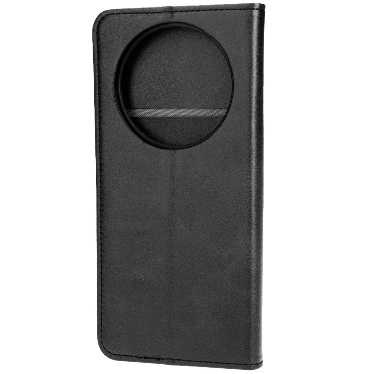 Handyhülle mit Klappe für Honor Magic6 Lite, Bizon Case Pocket Pro, Schwarz - Image 4