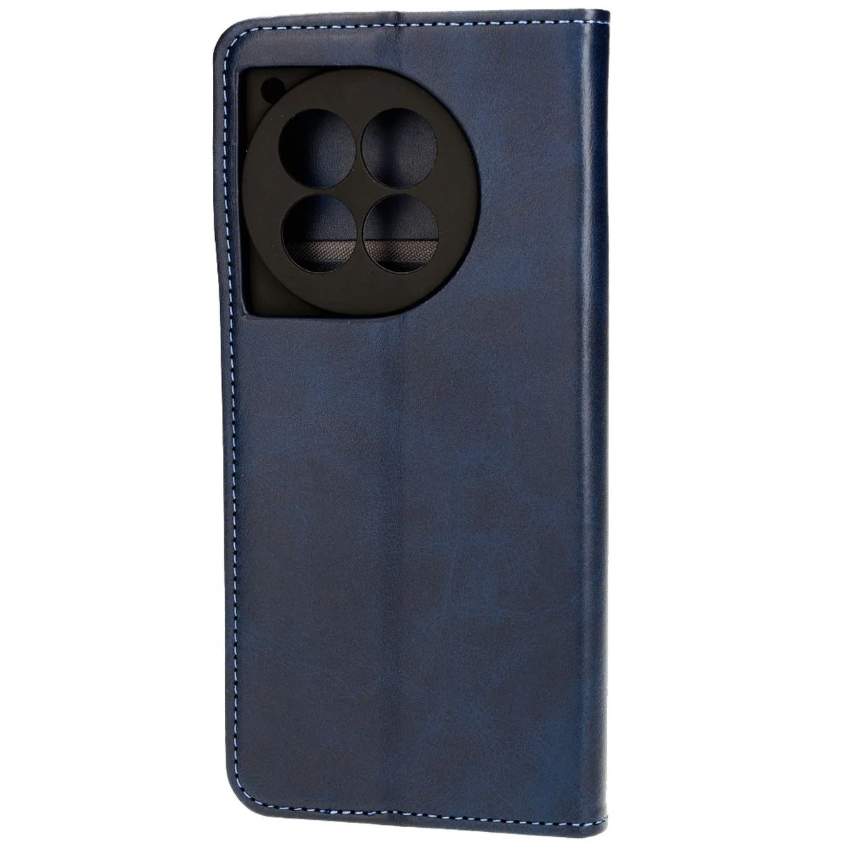 Handyhülle mit Klappe für OnePlus 12R, Bizon Case Pocket Pro, Dunkelblau - Image 4