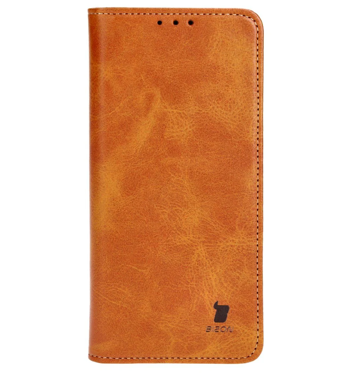 Handyhülle mit Klappe für Oppo A38 4G, Bizon Case Pocket Pro, Braun - Image 2