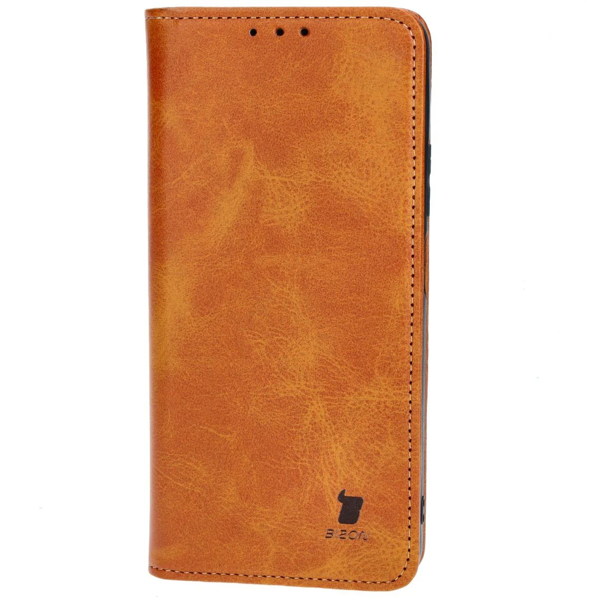 Handyhülle mit Klappe für Oppo A38 4G, Bizon Case Pocket Pro, Braun - Image 3