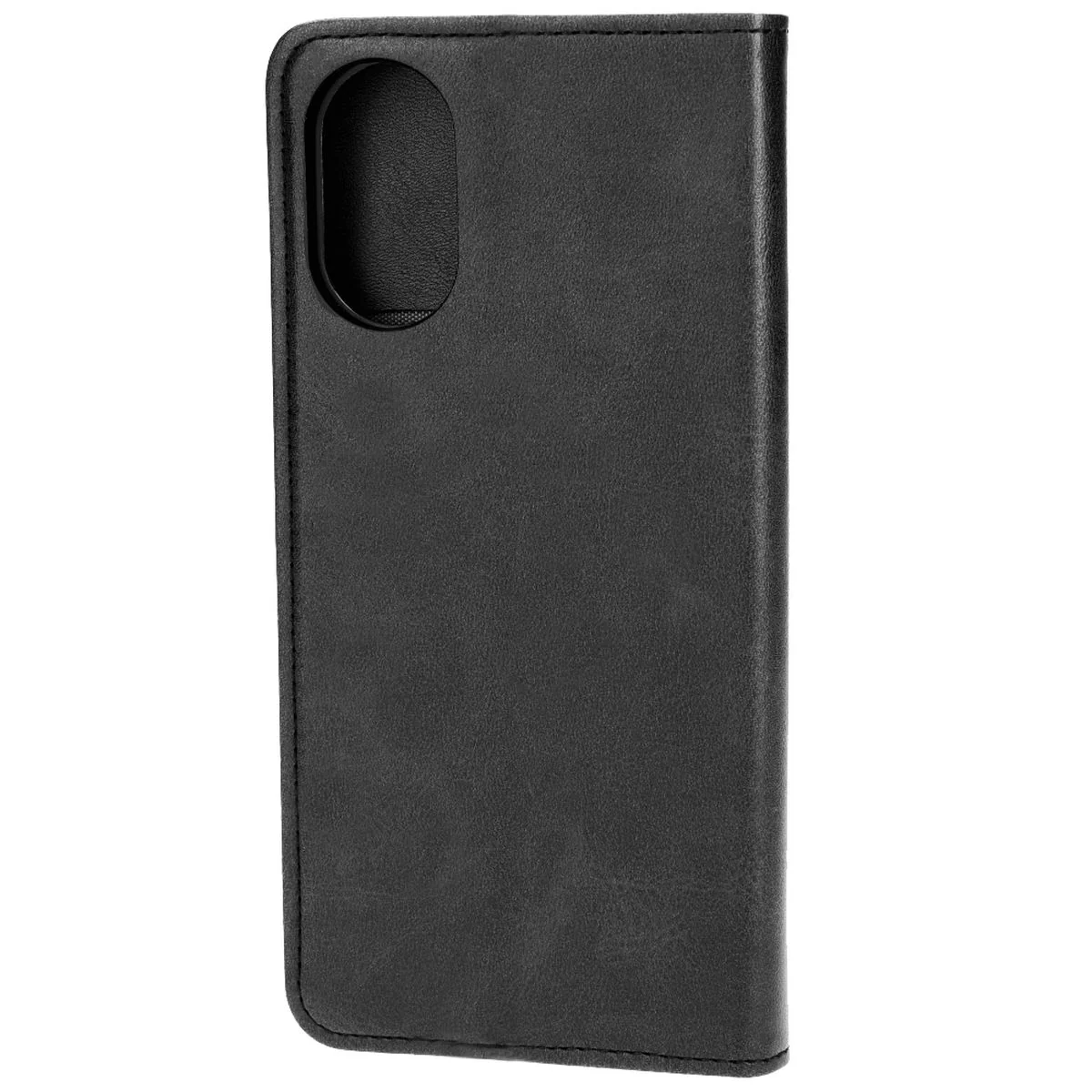 Handyhülle mit Klappe für Oppo A38 4G, Bizon Case Pocket Pro, Schwarz - Image 4