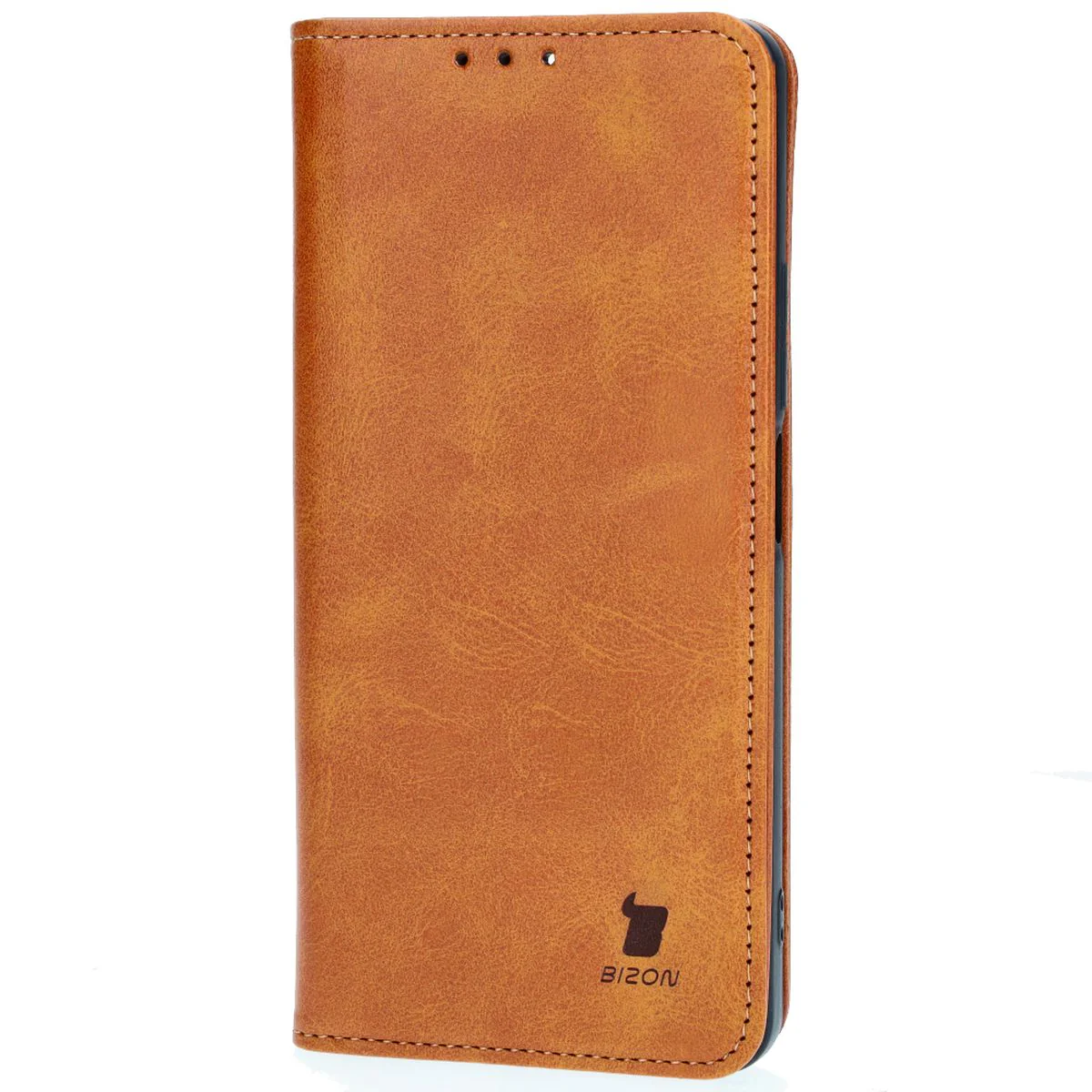 Handyhülle mit Klappe für Oppo A79 5G, Bizon Case Pocket Pro, Braun - Image 3
