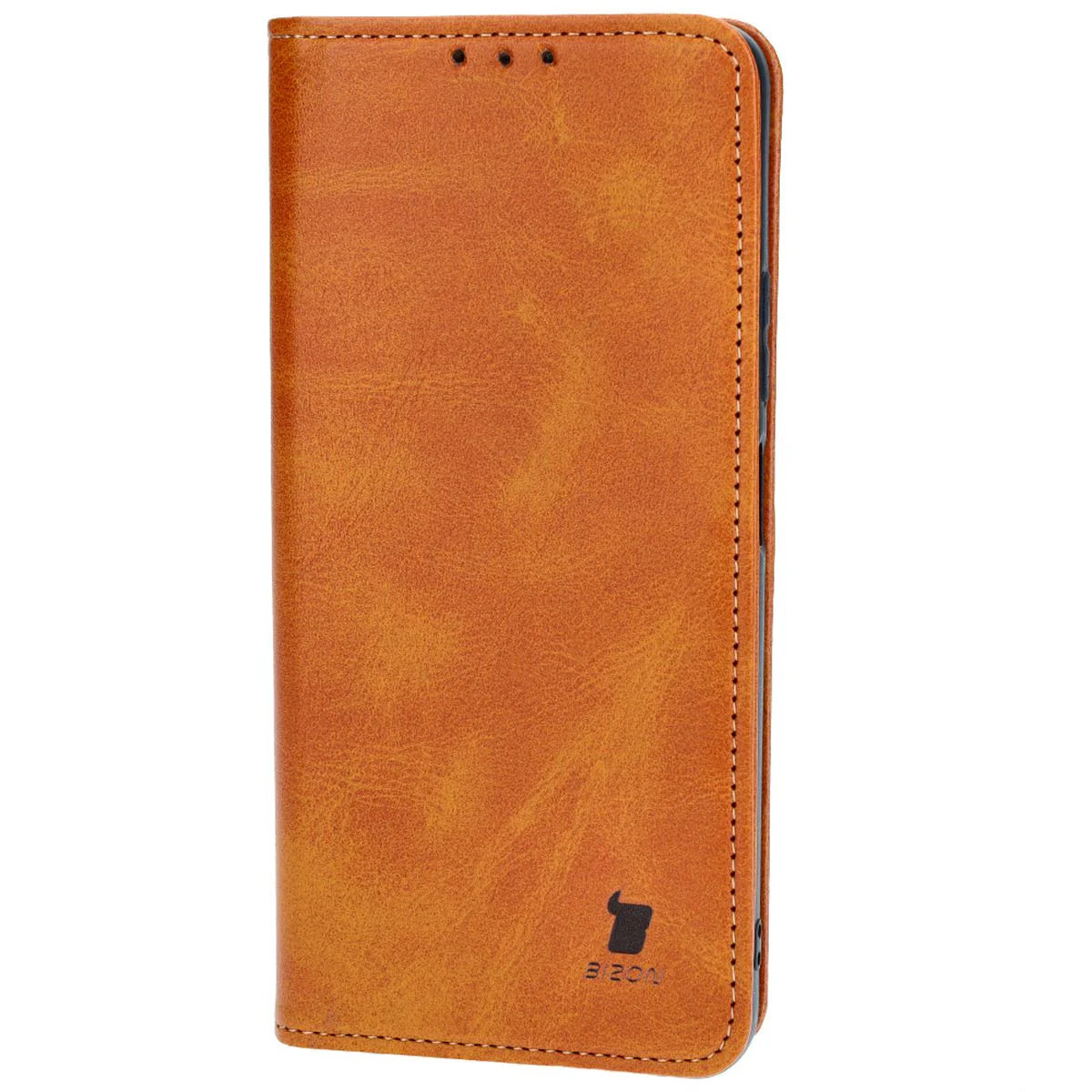 Handyhülle mit Klappe für Realme 11 5G, Bizon Case Pocket Pro, Braun - Image 3
