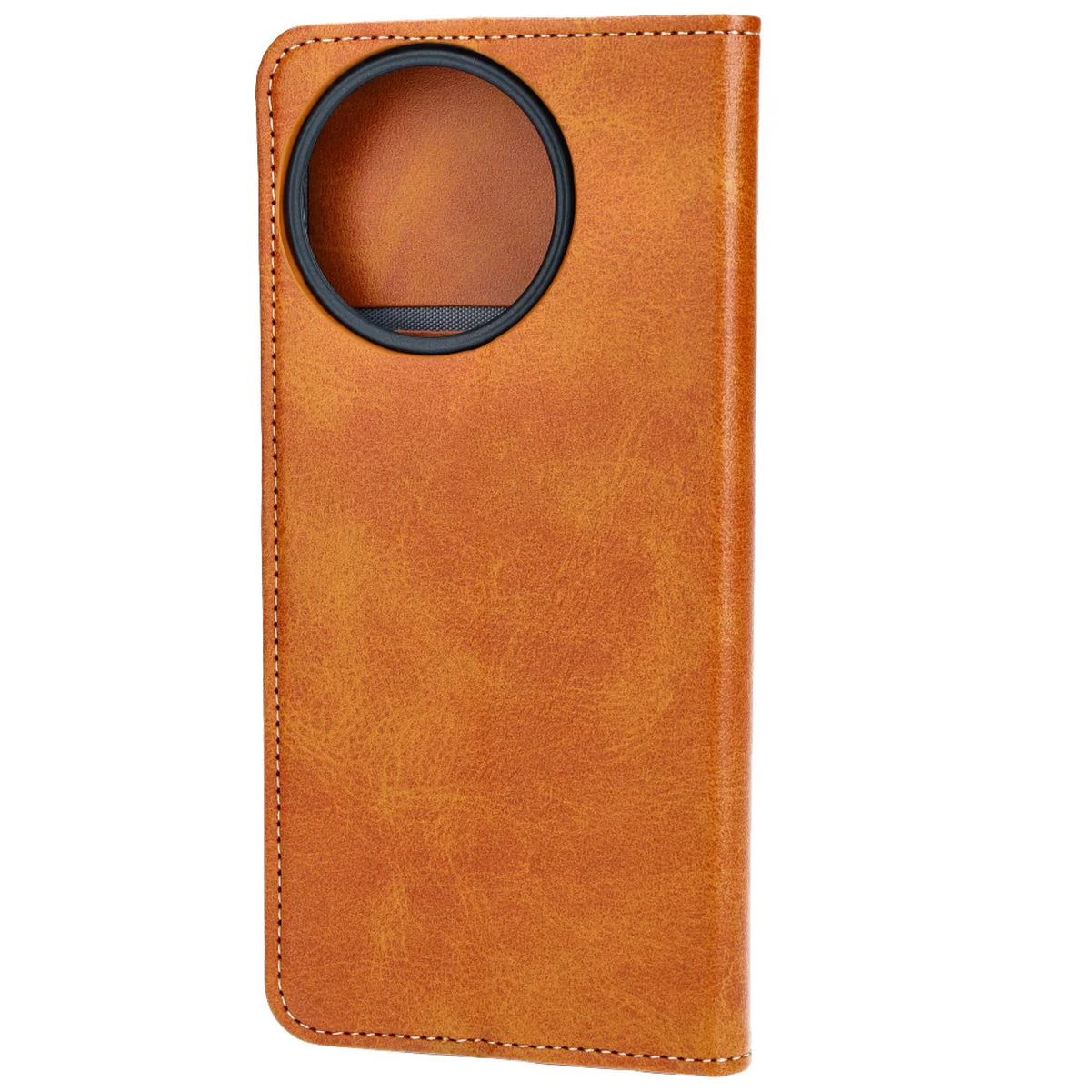 Handyhülle mit Klappe für Realme 11 5G, Bizon Case Pocket Pro, Braun - Image 4