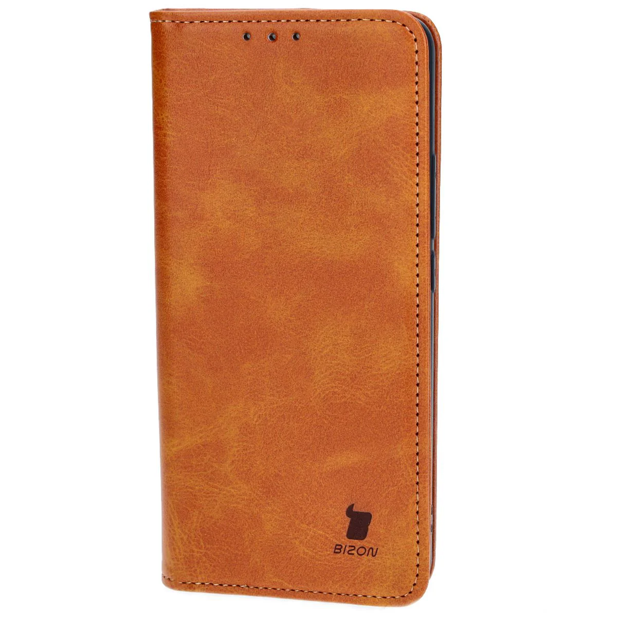 Handyhülle mit Klappe für Xiaomi 13T Pro / 13T, Bizon Case Pocket Pro, Braun - Image 3