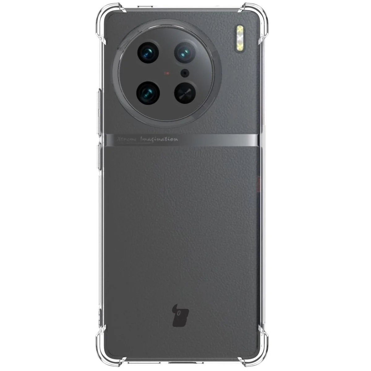 Flexible Schutzhülle für Vivo X90 Pro, Bizon Case Salpa, Transparent - Image 2
