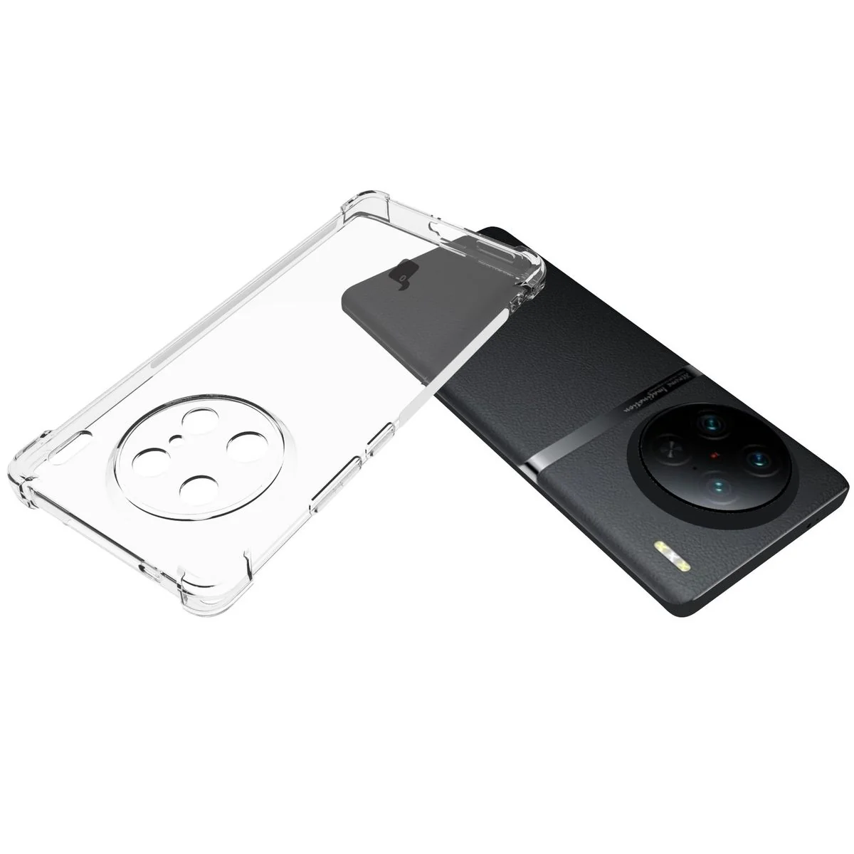 Flexible Schutzhülle für Vivo X90 Pro, Bizon Case Salpa, Transparent - Image 4