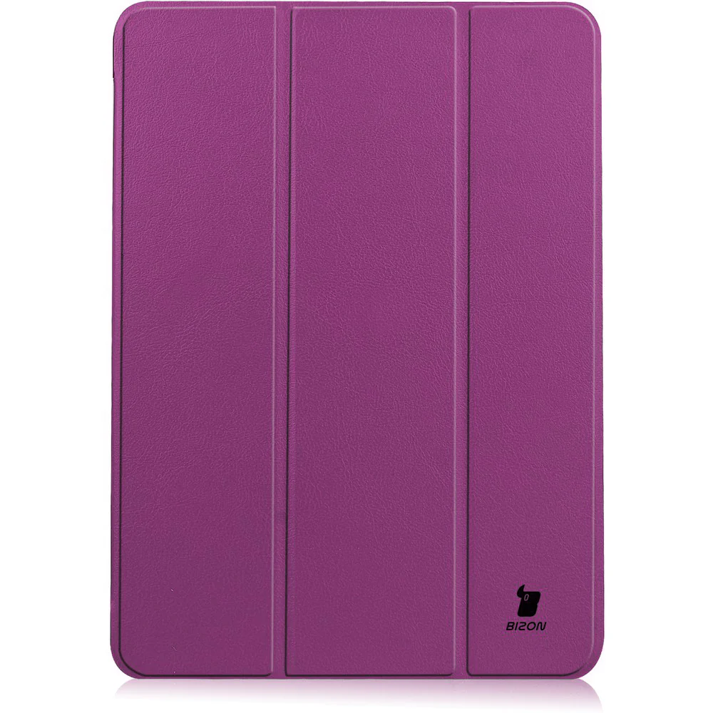 Schutzhülle Bizon Case Tab Croc für iPad Air 11" / 10.9" 2020-2026, Dunkelviolett - Image 4