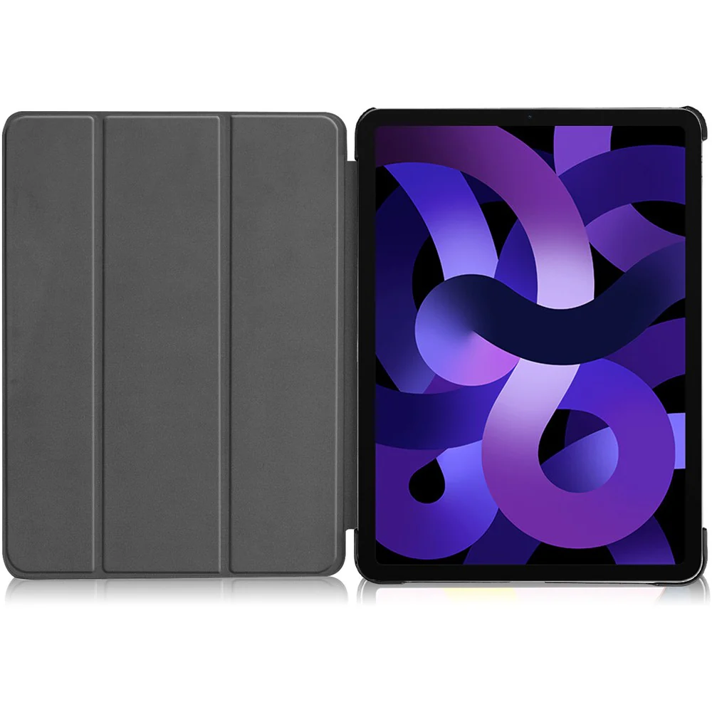 Schutzhülle Bizon Case Tab Croc für iPad Air 11" / 10.9" 2020-2026, Dunkelviolett - Image 6