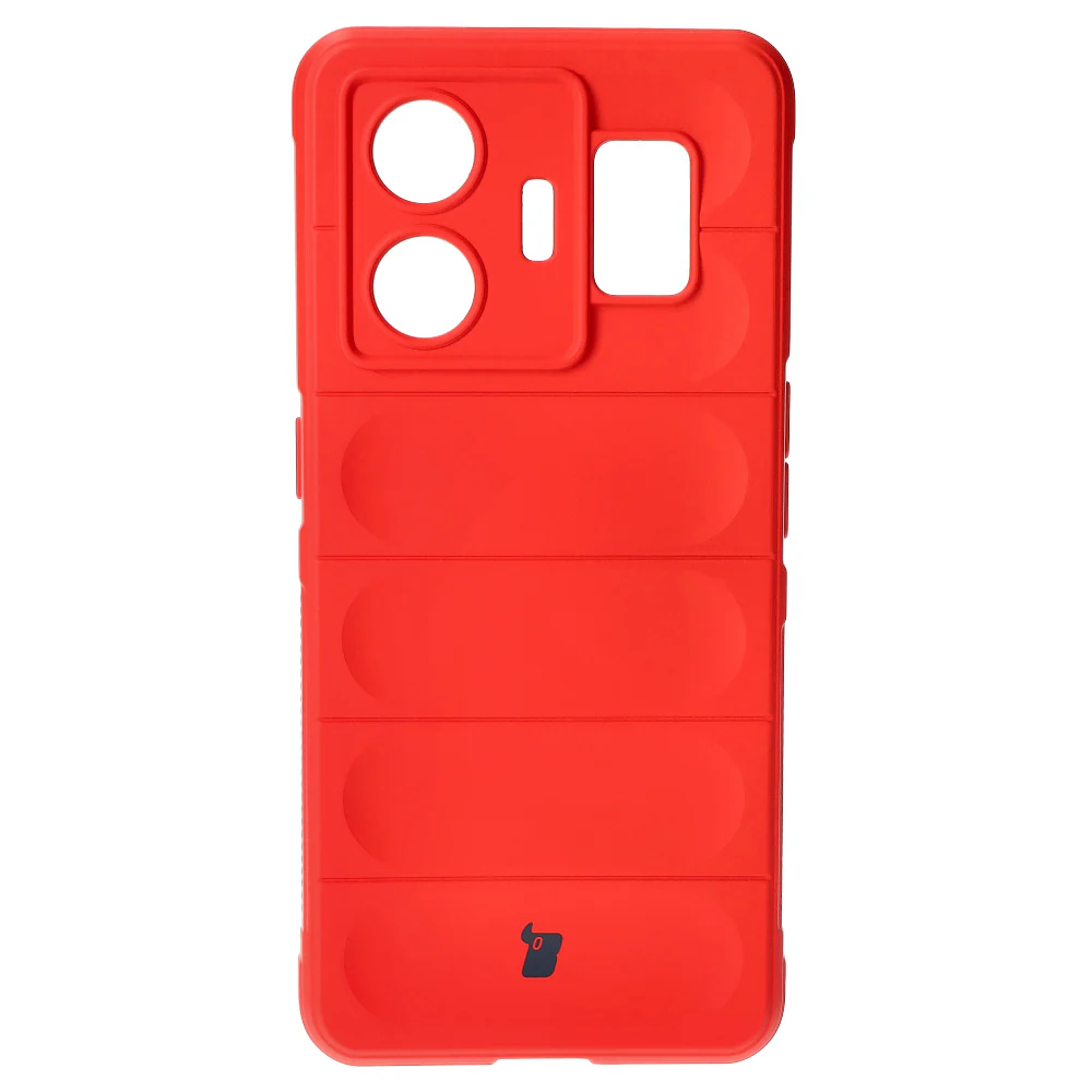 Robuste Handyhülle für Realme GT3, Bizon Case Tur, Rot