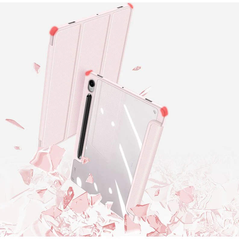 Schutzhülle für Galaxy Tab S10 FE / S9 FE / S9, Dux Ducis Toby, Rosa - Image 9