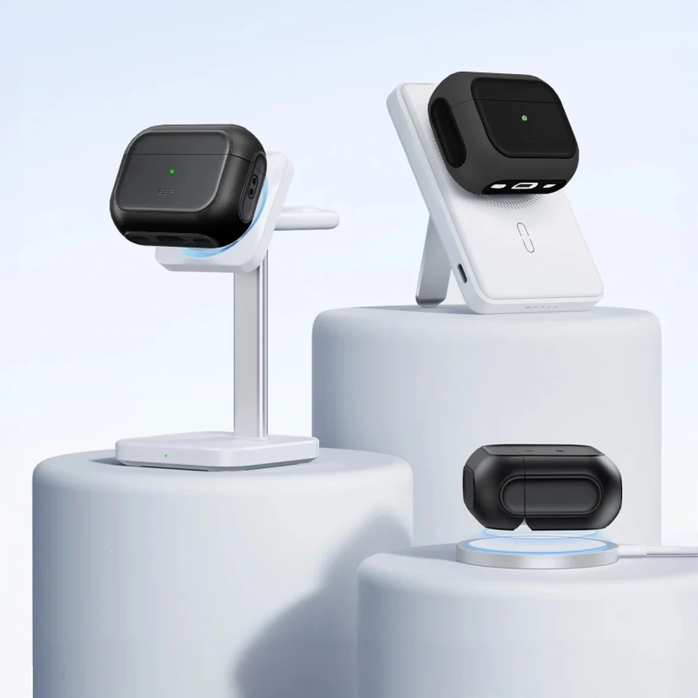 Schutzhülle ESR Orbit HaloLock MagSafe für AirPods Pro 3, Schwarz - Image 3