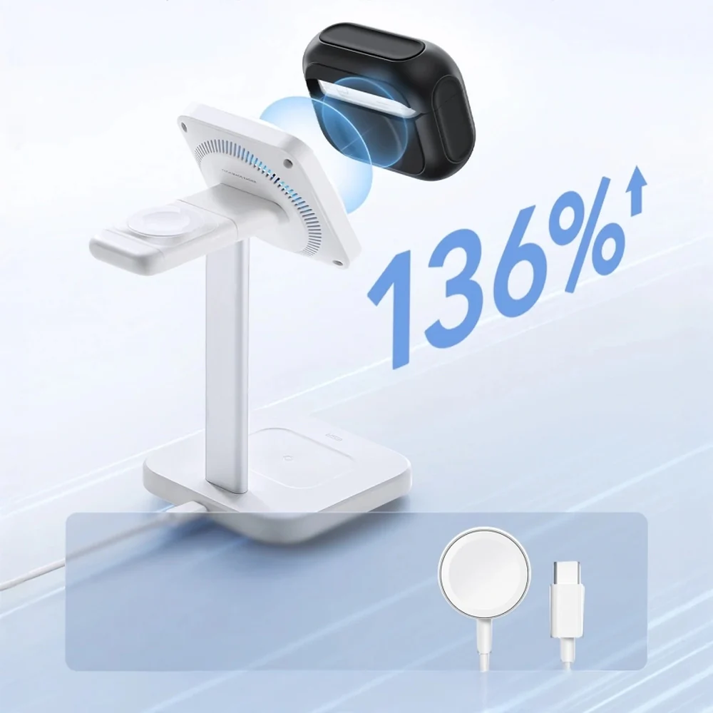 Schutzhülle ESR Orbit HaloLock MagSafe für AirPods Pro 3, Schwarz - Image 4