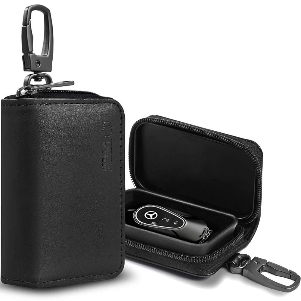 Schutzhülle Faradayscher Käfig, Tech-Protect KLR300 Pouch Keyless RFID Signal Blocker Case, Schwarz