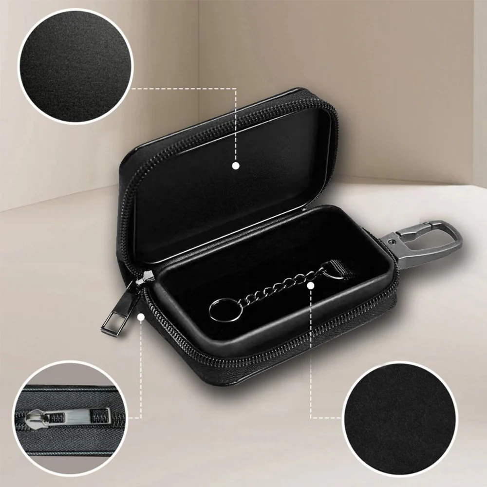 Schutzhülle Faradayscher Käfig, Tech-Protect KLR300 Pouch Keyless RFID Signal Blocker Case, Schwarz - Image 3