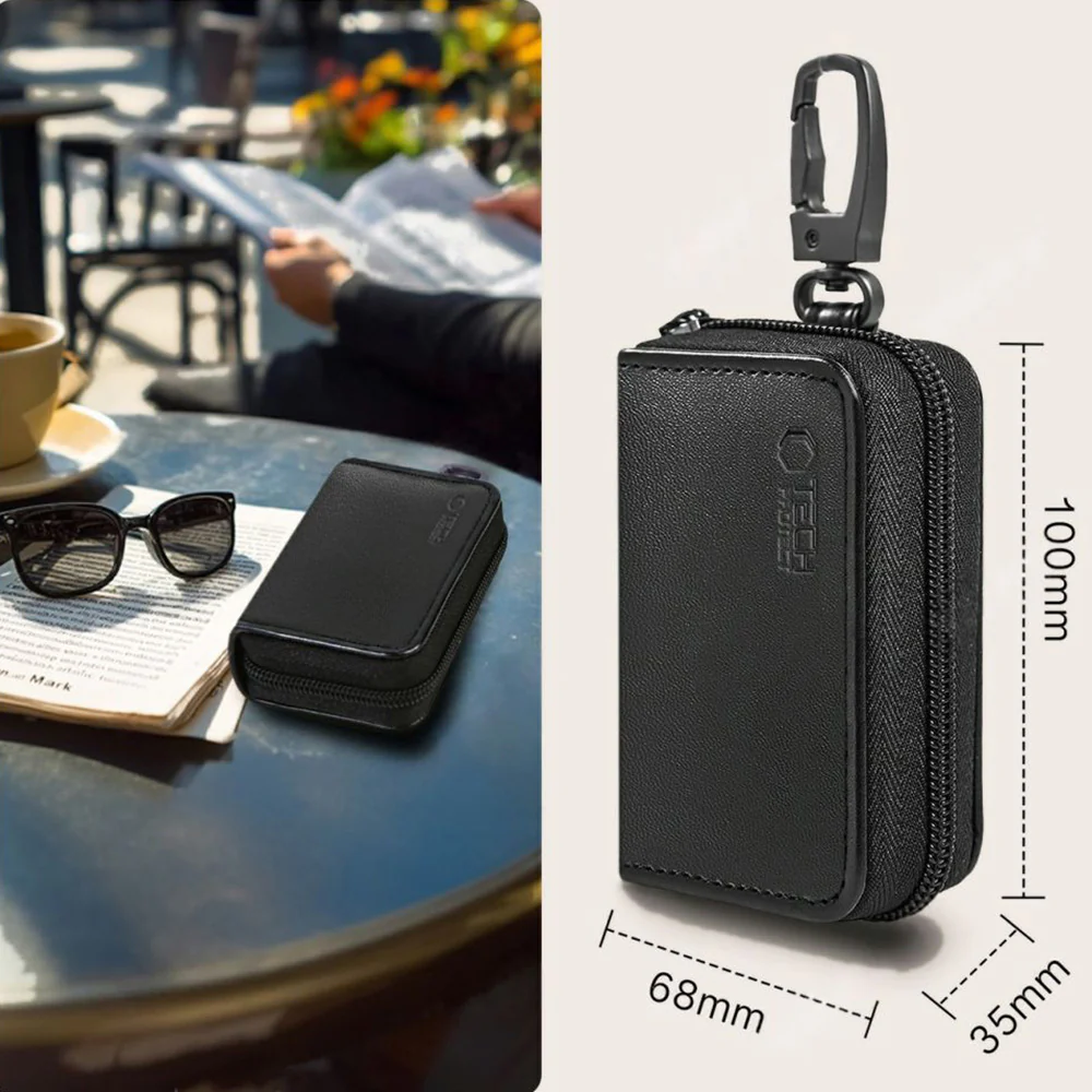 Schutzhülle Faradayscher Käfig, Tech-Protect KLR300 Pouch Keyless RFID Signal Blocker Case, Schwarz - Image 7